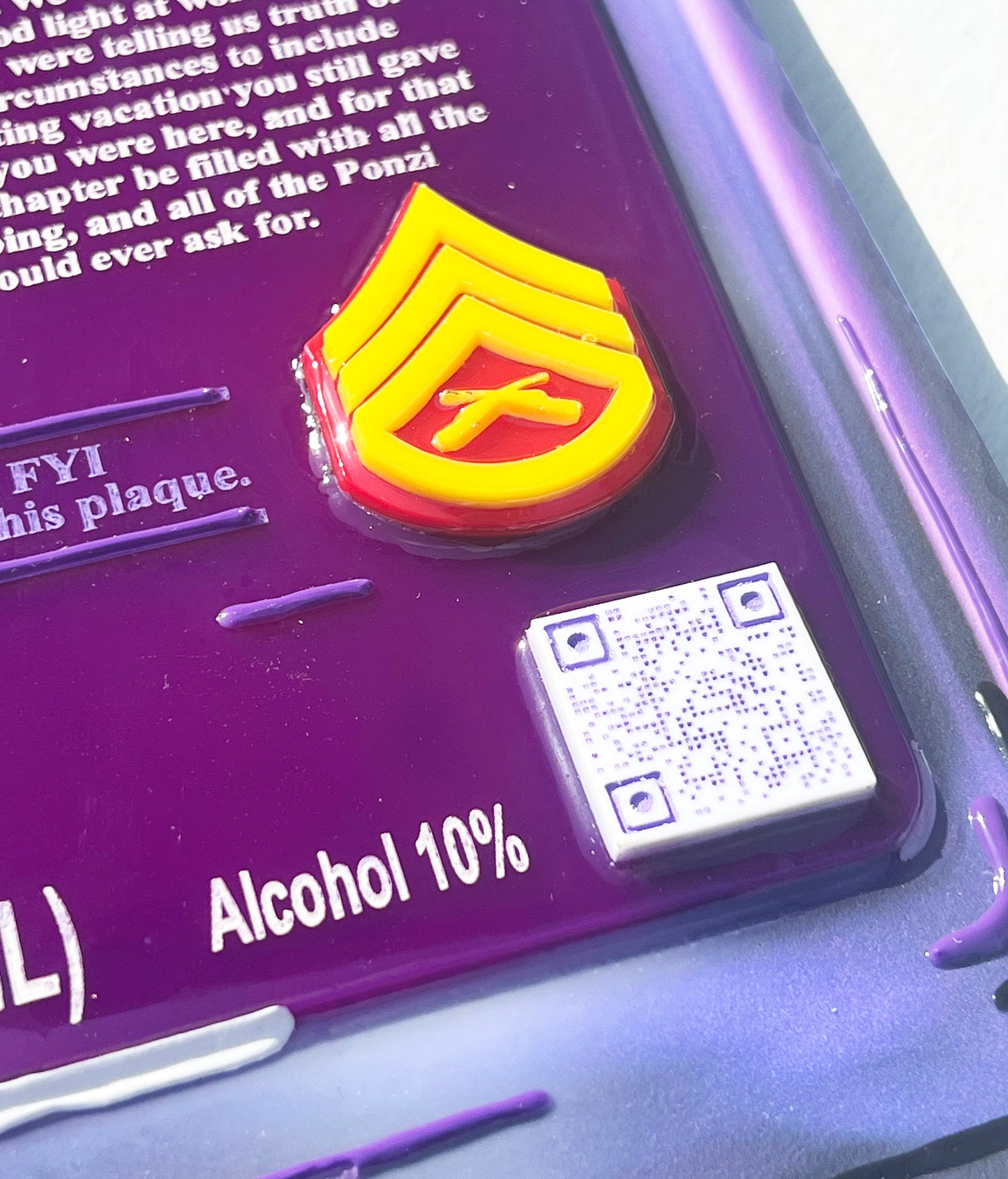 Custom Marine Corps Plaques, Military Retirement Plaques, Custom Military Plaques, USMC License 286-23