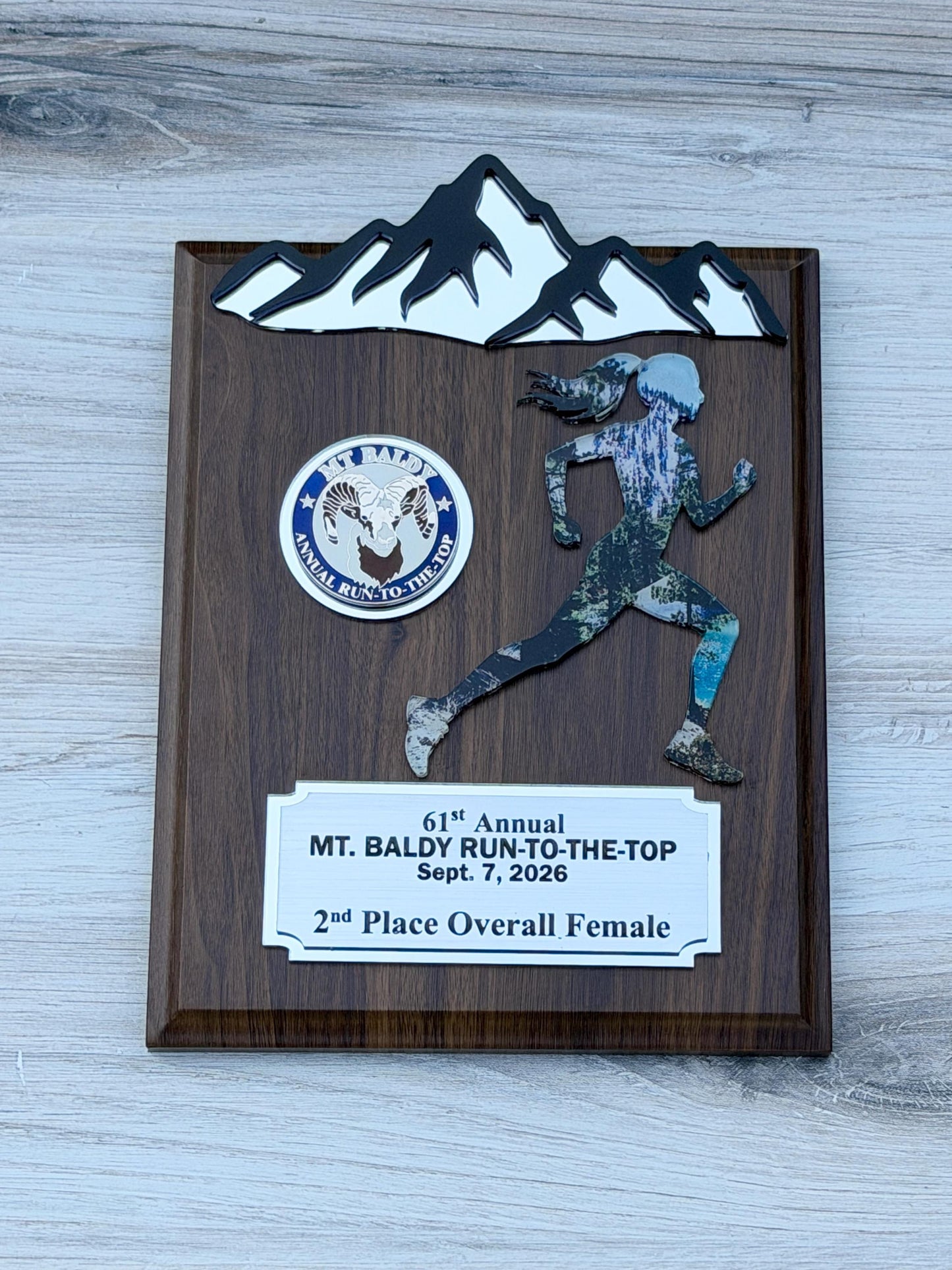 Runner Trophy, Runner award custom , Custum award trophy, Race award plaque, Award plaque custom, Awards and trophies, 1st place award