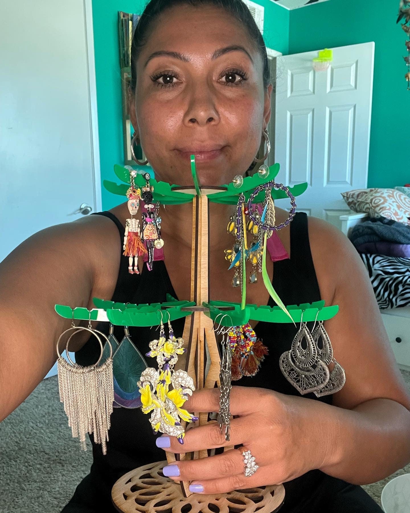 Palm Tree Earring Rack | Earring Rack | Earring Hanger Stand | Palm Tree Earrings | Earring Hangers for display