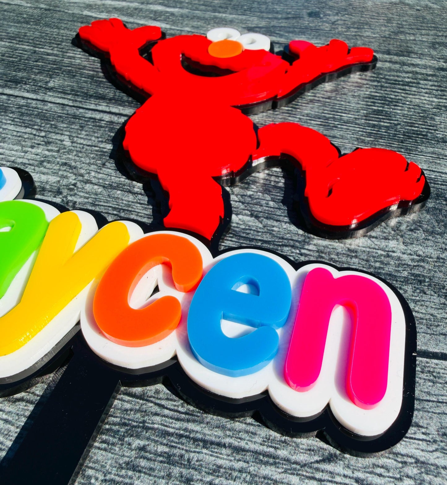 Acrylic cake topper, Custom cake topper, Wooden cake topper, Personalized cake topper, Layered cake topper acrylic, Birthday cake topper