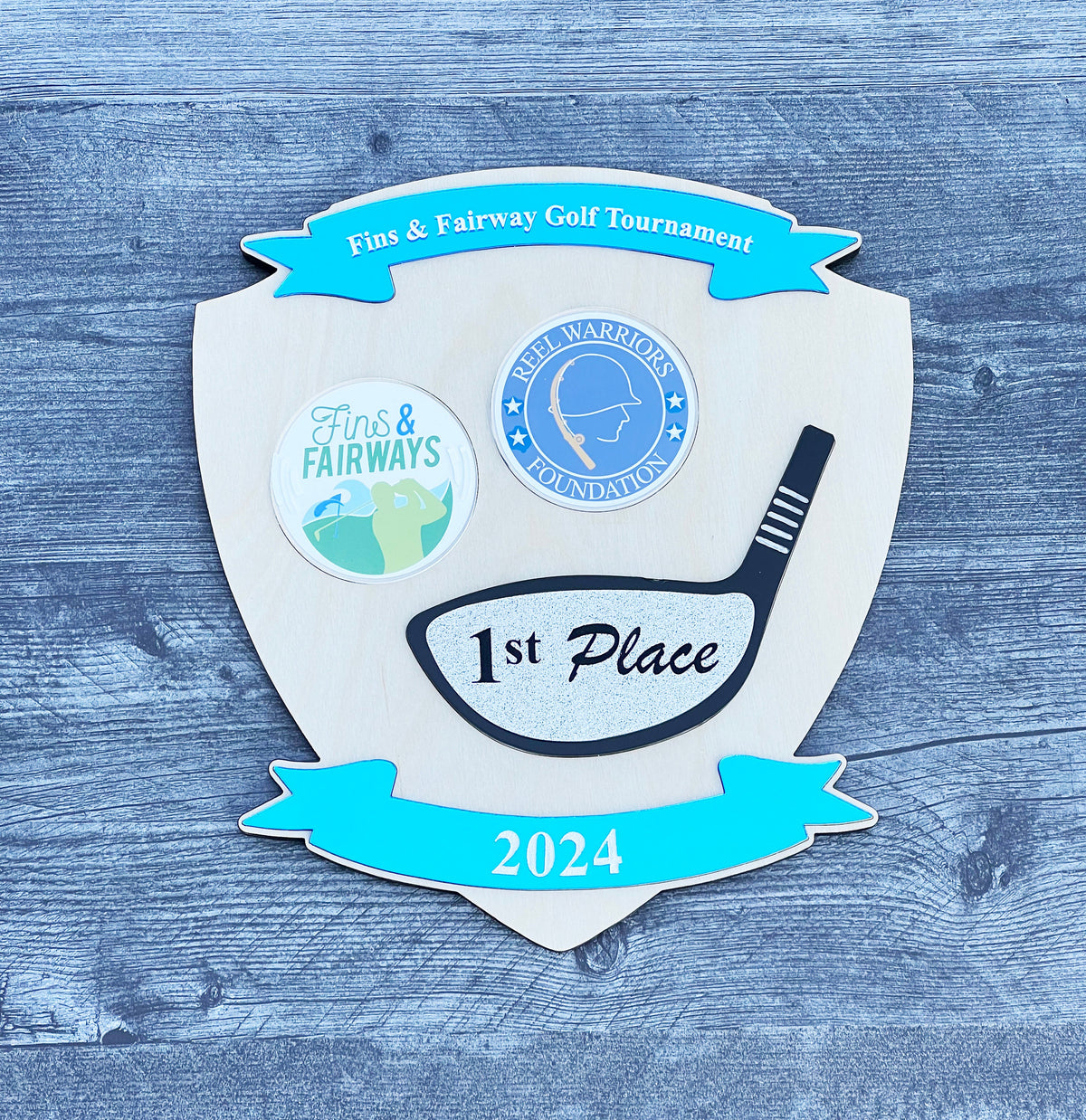 Golf tournament plaques, Golf tournament gift,  Golf Awards, Golf trophy, Winner trophy, Winner plaque, Golf sign, Military Plaques