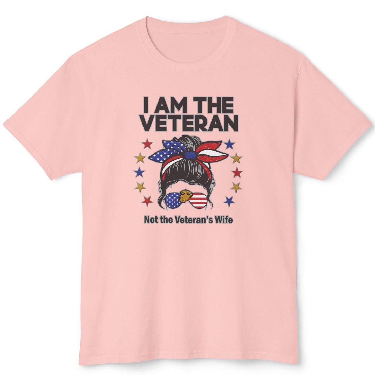 Proud Female Veteran shirt, Female Veteran shirt, Female Marine Veteran shirt, Retired Military shirts for women, Unisex HD Cotton T-shirt