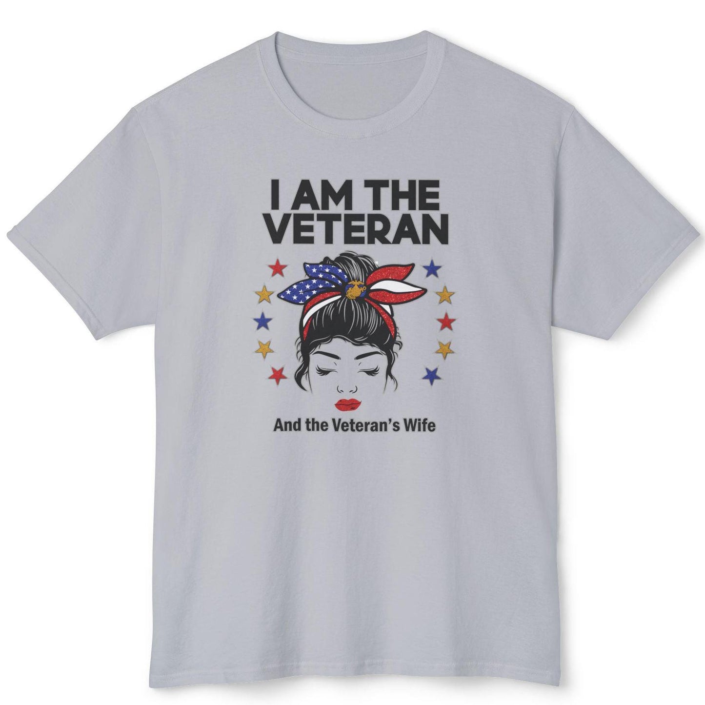 Proud Female Veteran shirt, Female Veteran shirt, Female Marine Veteran shirt, Retired Military shirts for women, Unisex HD Cotton T-shirt