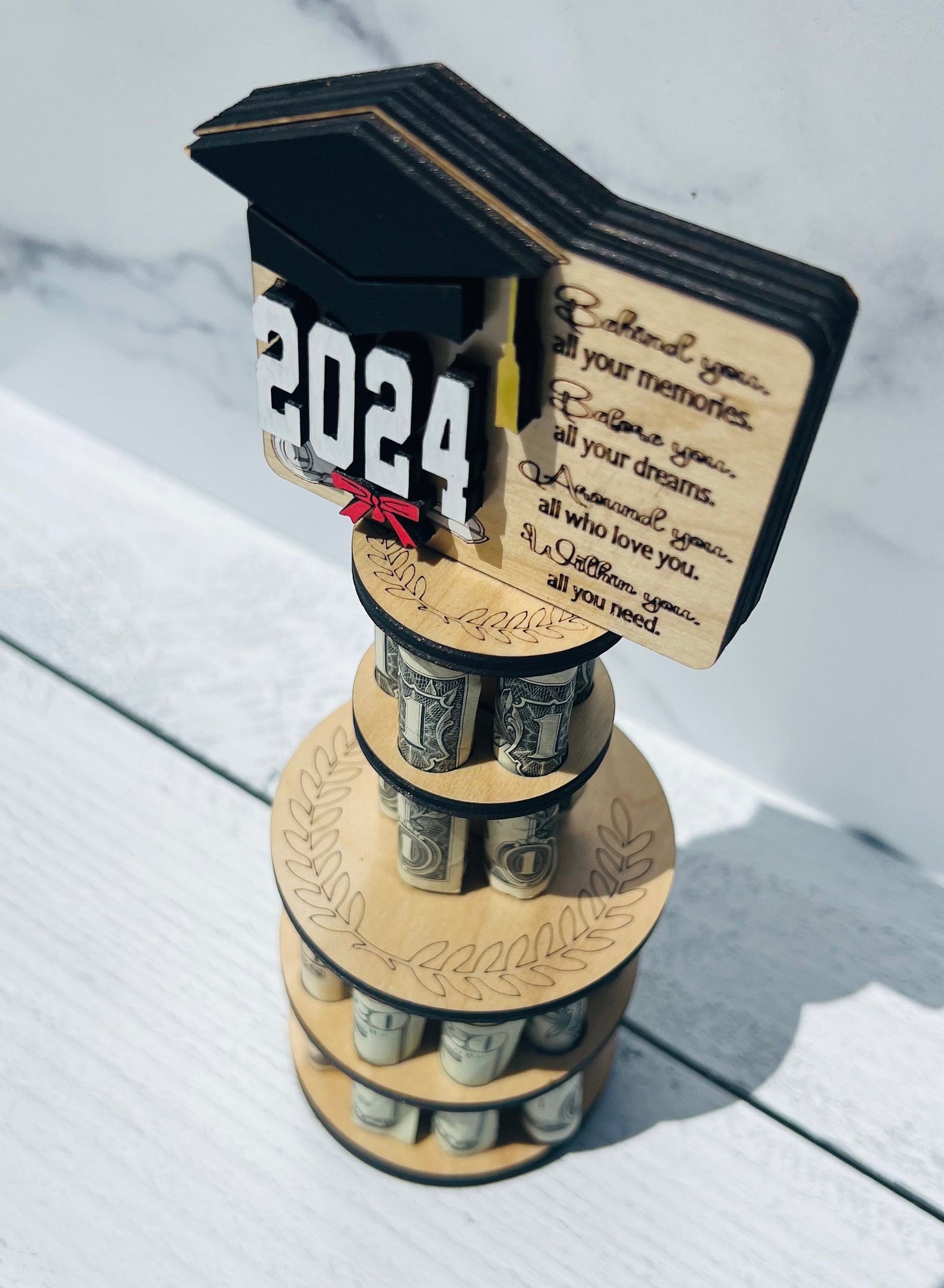 Graduation Money Cake: Customizable Class of 2025 Gift
