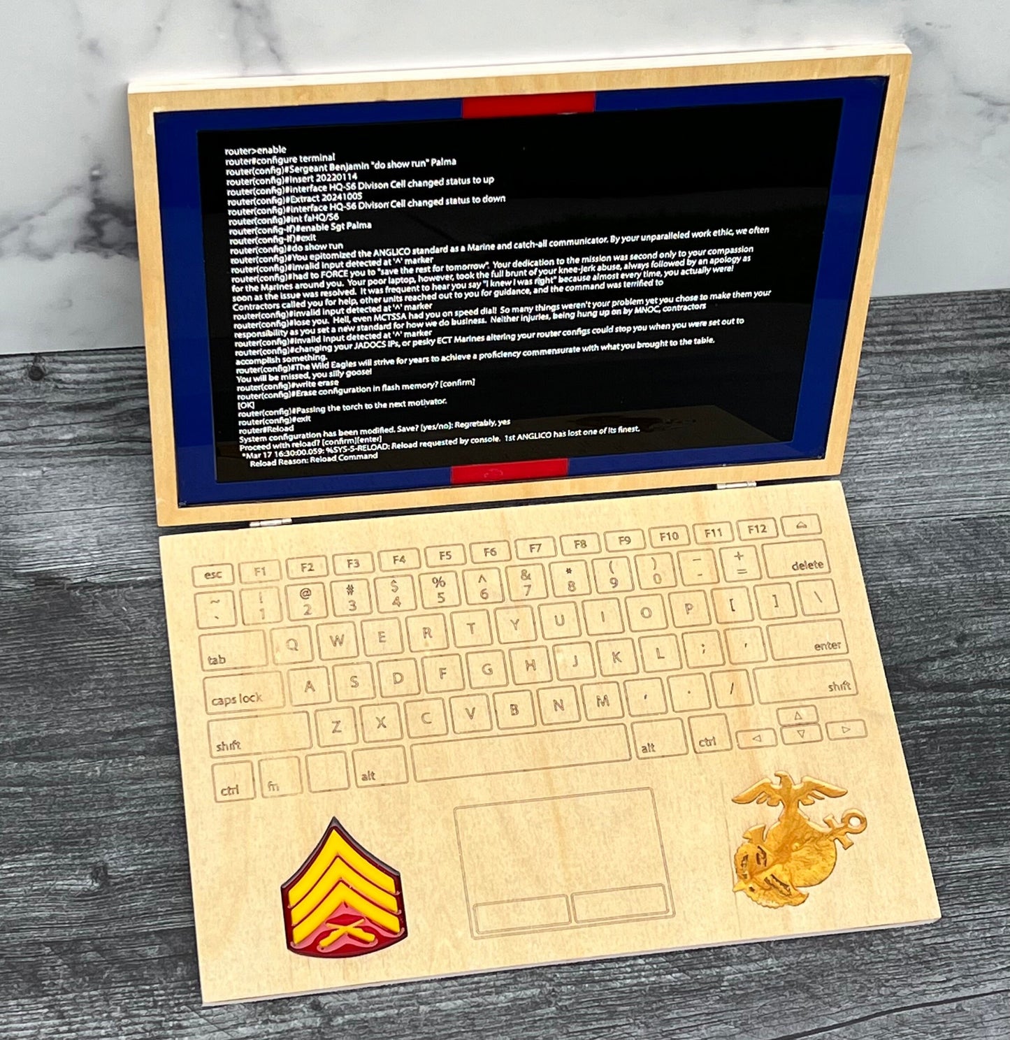 Marine corps plaques, Marine Corps retirement gift,  marine corps gift, USMC plaque, Marine retirement, Marine retired, USMC License #286-23