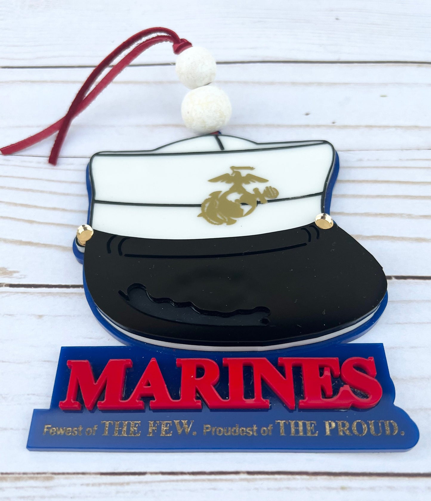 Marine Corps Ornament | Marines Dress Blues | USMC Ornament | Marine Corps Gifts | USMC Gifts | USMC License #286-23