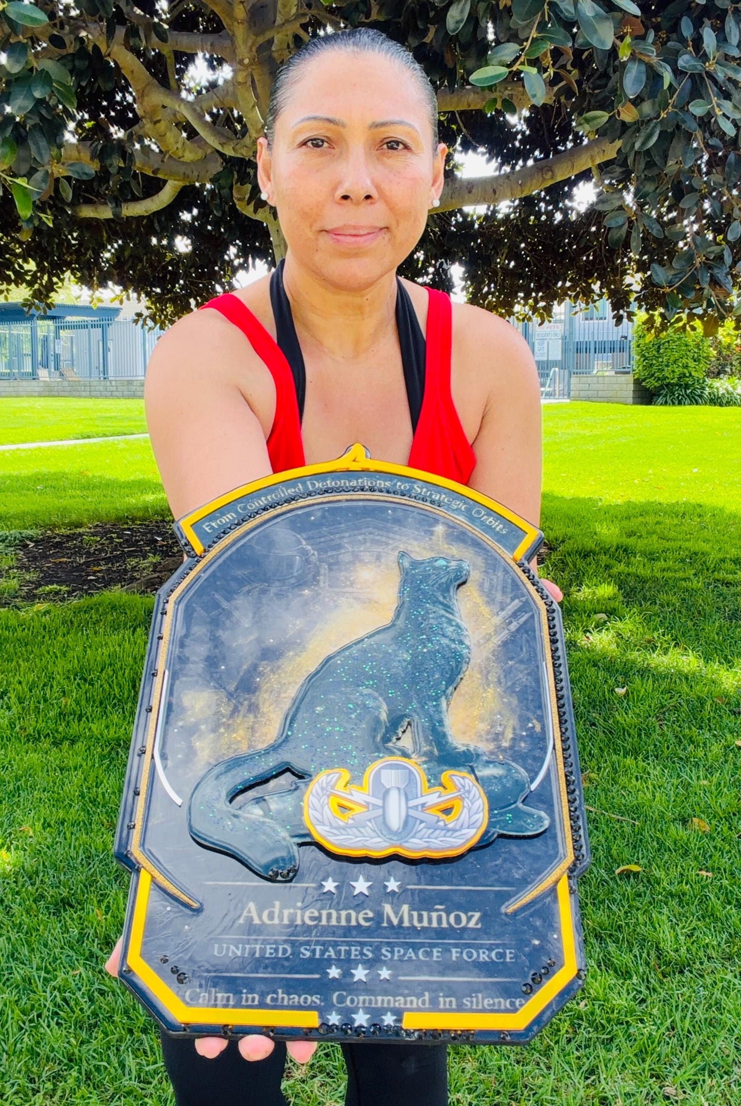 Space Force plaque, Space force going away plaque, Space Force retirement, space force gift retirement, Space force going away gifts,