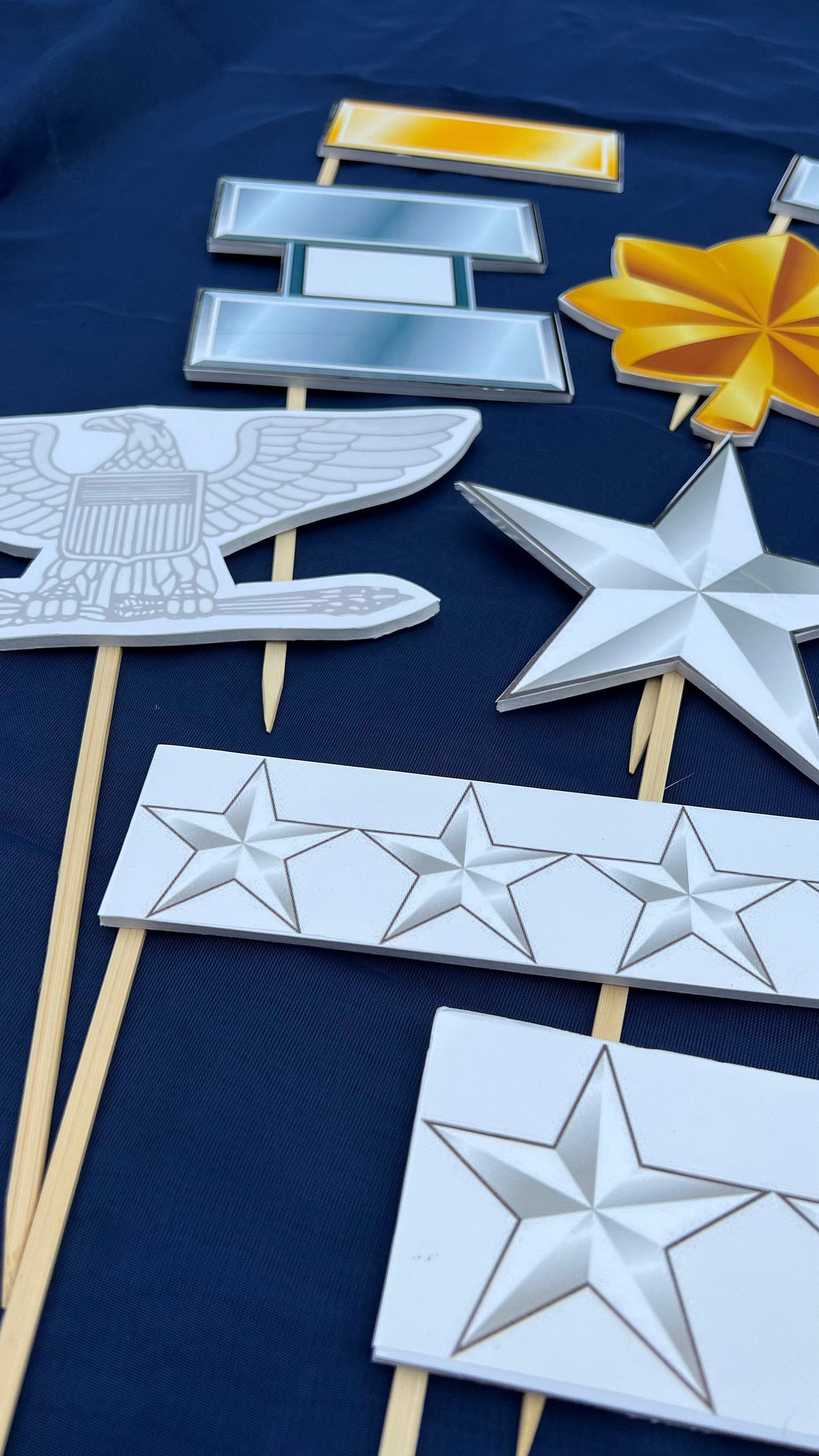 Marine Corps Officer Rank Party Props: 250th Marine Corps Birthday, Ball, Retirement, USMC License #286-23