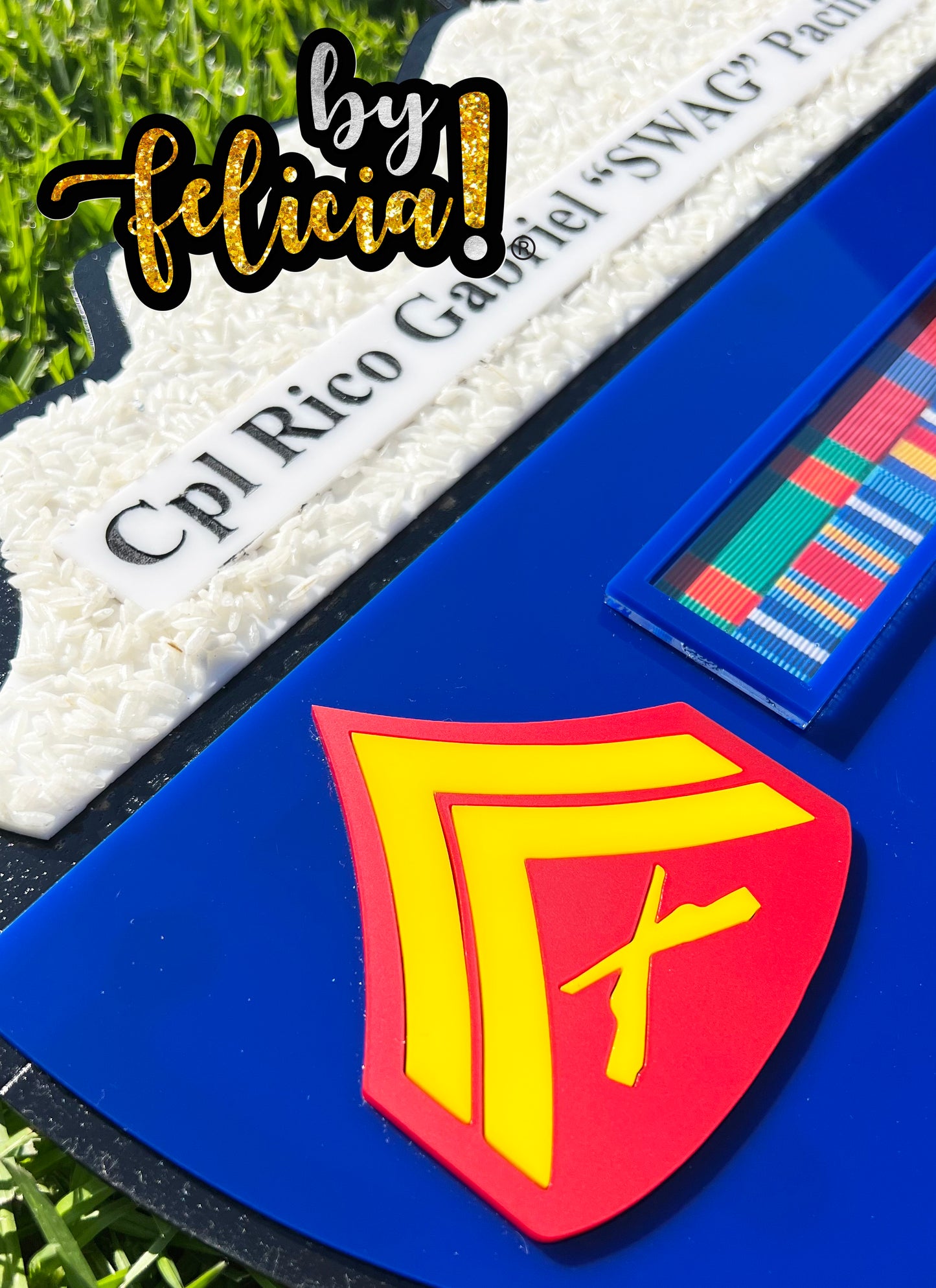 Custom Marine Corps Plaques, Military Retirement Plaques, Custom Military Plaques, USMC License 286-23