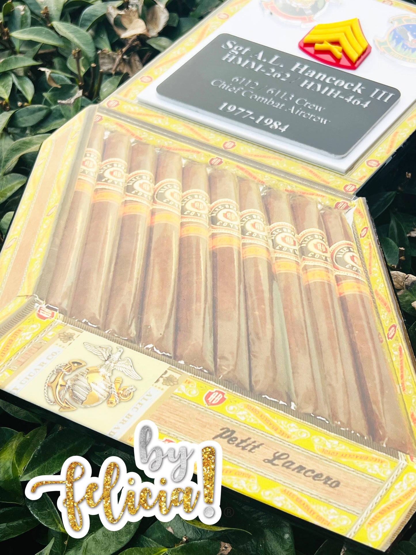 Custom Marine Corps Plaques, Military Retirement Plaques, Custom Military Plaques, USMC License 286-23