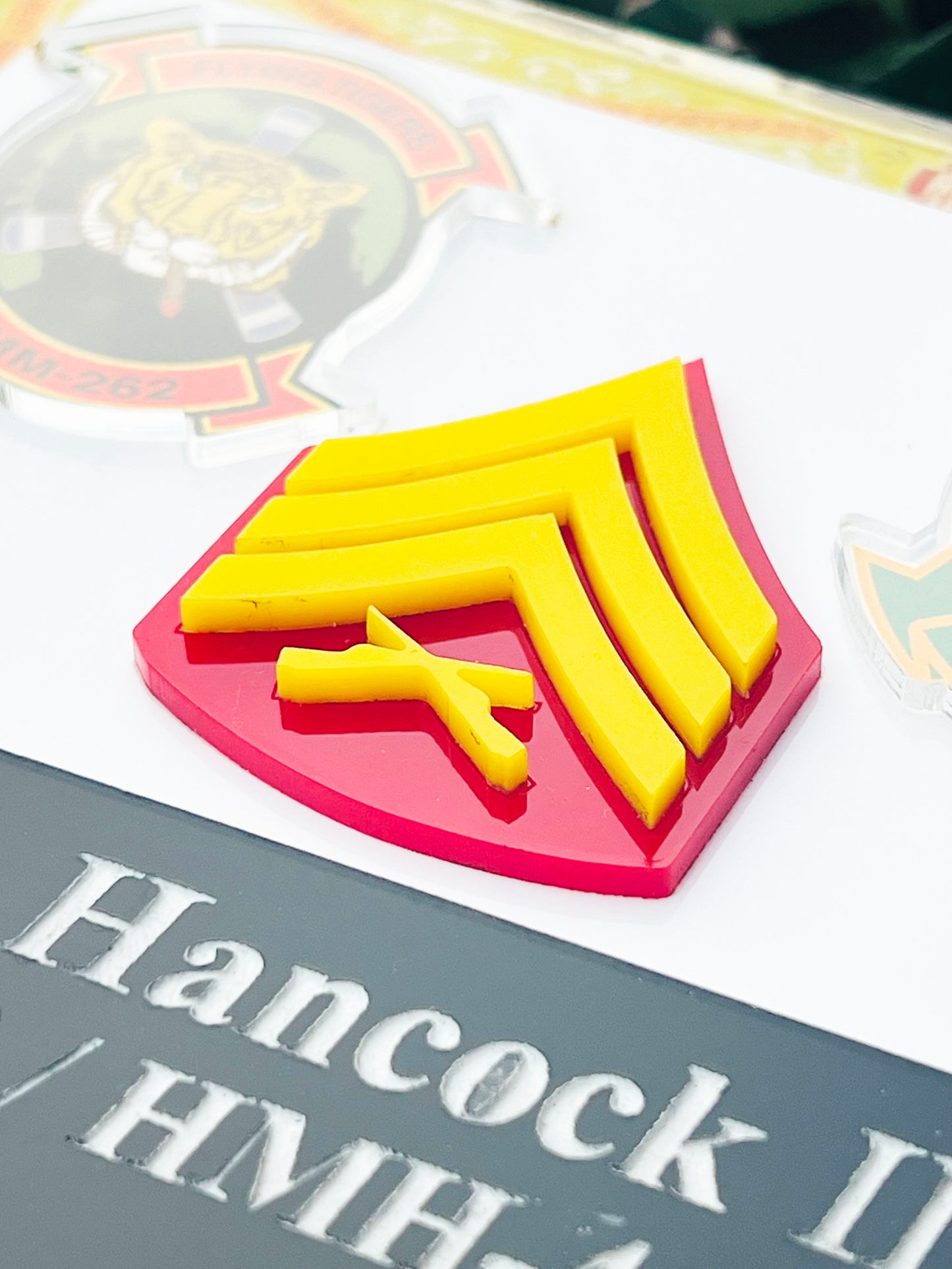 Custom Marine Corps Plaques, Military Retirement Plaques, Custom Military Plaques, USMC License 286-23