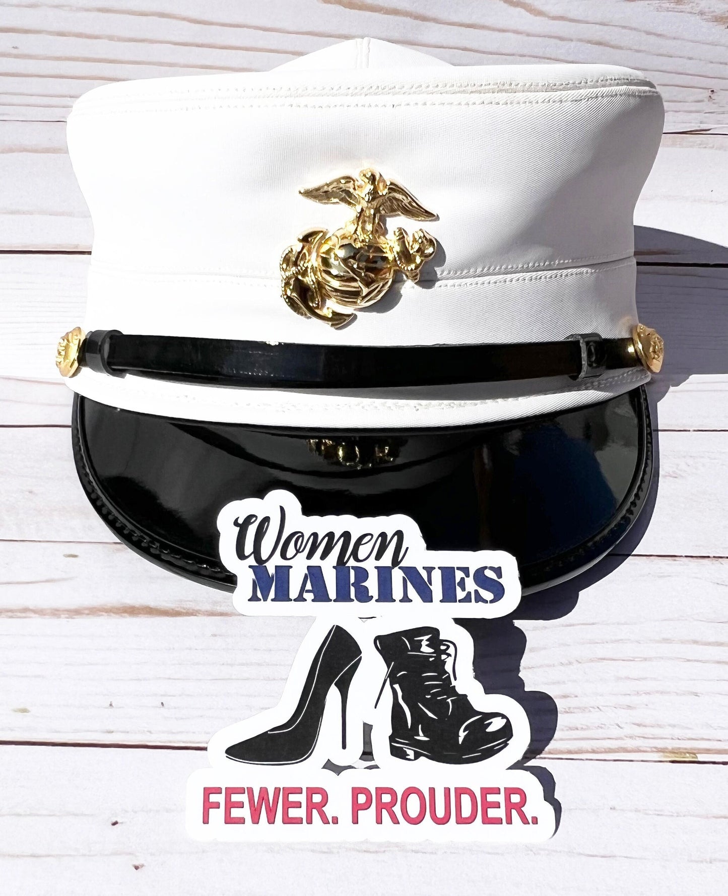 Marine Corps Stickers | USMC Sticker | Women Marine Veteran | Military Stickers | Marine Corps Sticker pack | USMC License #286-23
