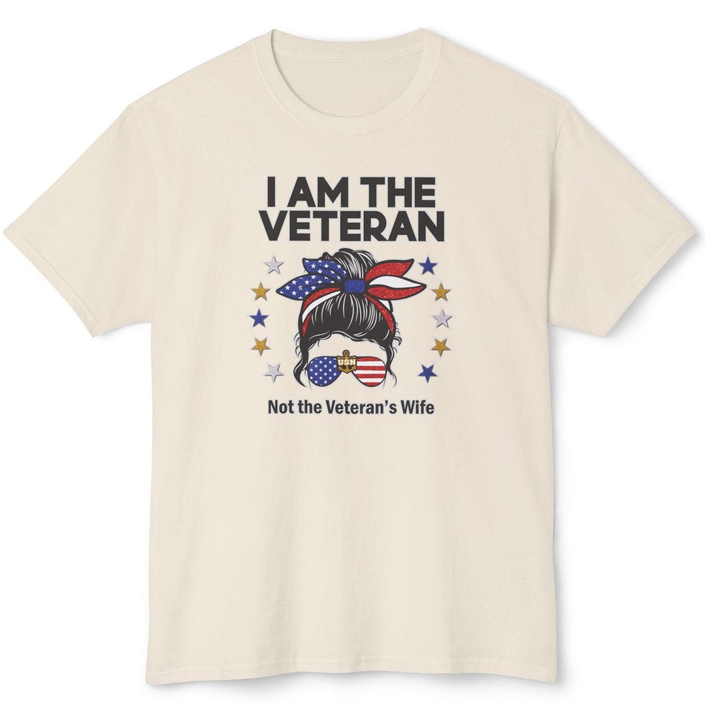 Navy Proud Female Veteran shirt, Female Veteran shirt, Navy Veteran shirt, Retired Navy shirts for women, Unisex HD Cotton T-shirt