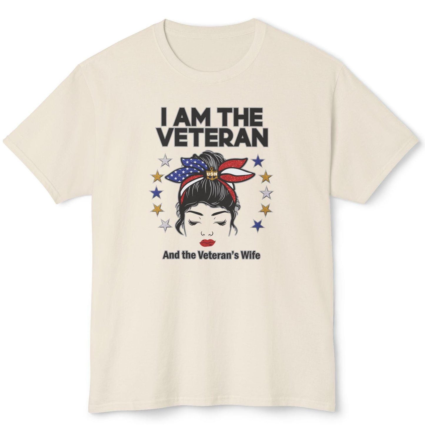 Navy Proud Female Veteran shirt, Female Veteran shirt, Navy Veteran shirt, Retired Navy shirts for women, Unisex HD Cotton T-shirt