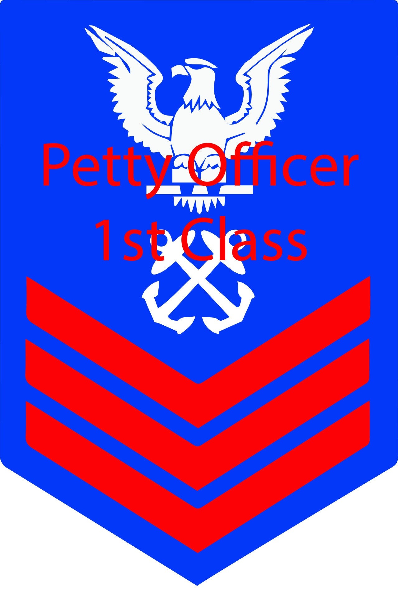 US Navy Enlisted Rank Insignia SVG - Seaman to Master Chief (Digital Download)