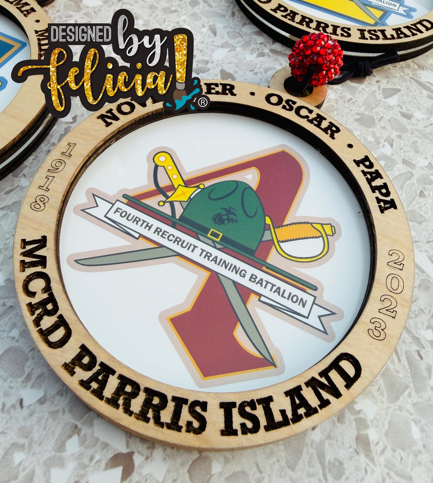 McRD recruit training, MCrD Parris Island graduation, Marine boot camp graduation, Marine Corps Gifts, USMC Gifts, USMC License #286-23
