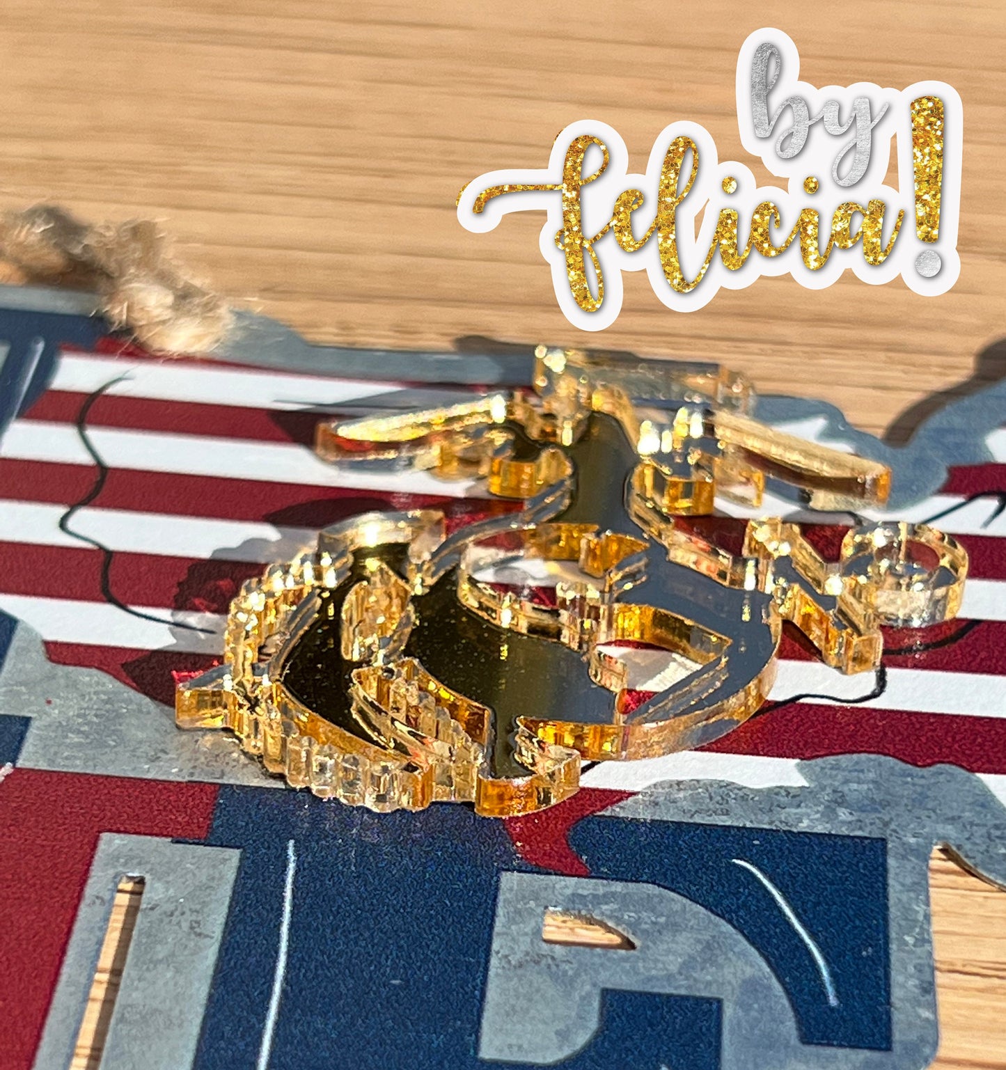 Marine Corps Ornament | EgA | USMC Ornament | Marine Corps Gifts | USMC Gifts | Military Ornament | USMC License #286-23