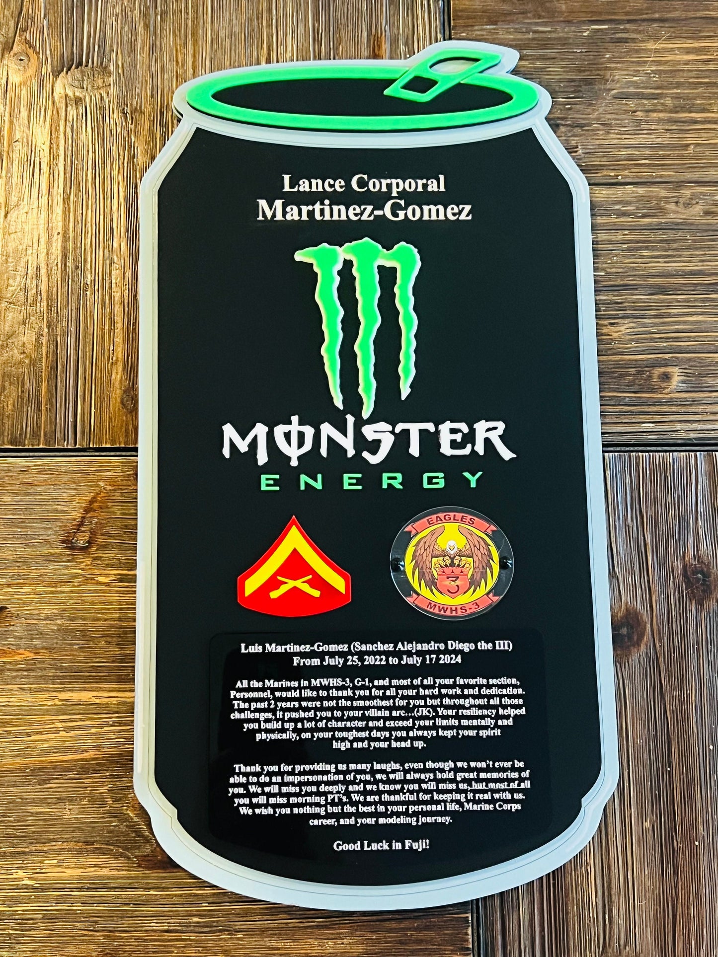Marine corps plaques, Marine Corps retirement gift,  marine corps gift, USMC plaque, Marine retirement, Marine retired, USMC License #286-23