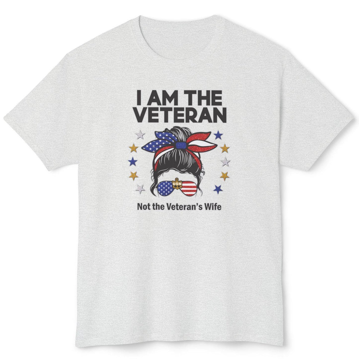Navy Proud Female Veteran shirt, Female Veteran shirt, Navy Veteran shirt, Retired Navy shirts for women, Unisex HD Cotton T-shirt