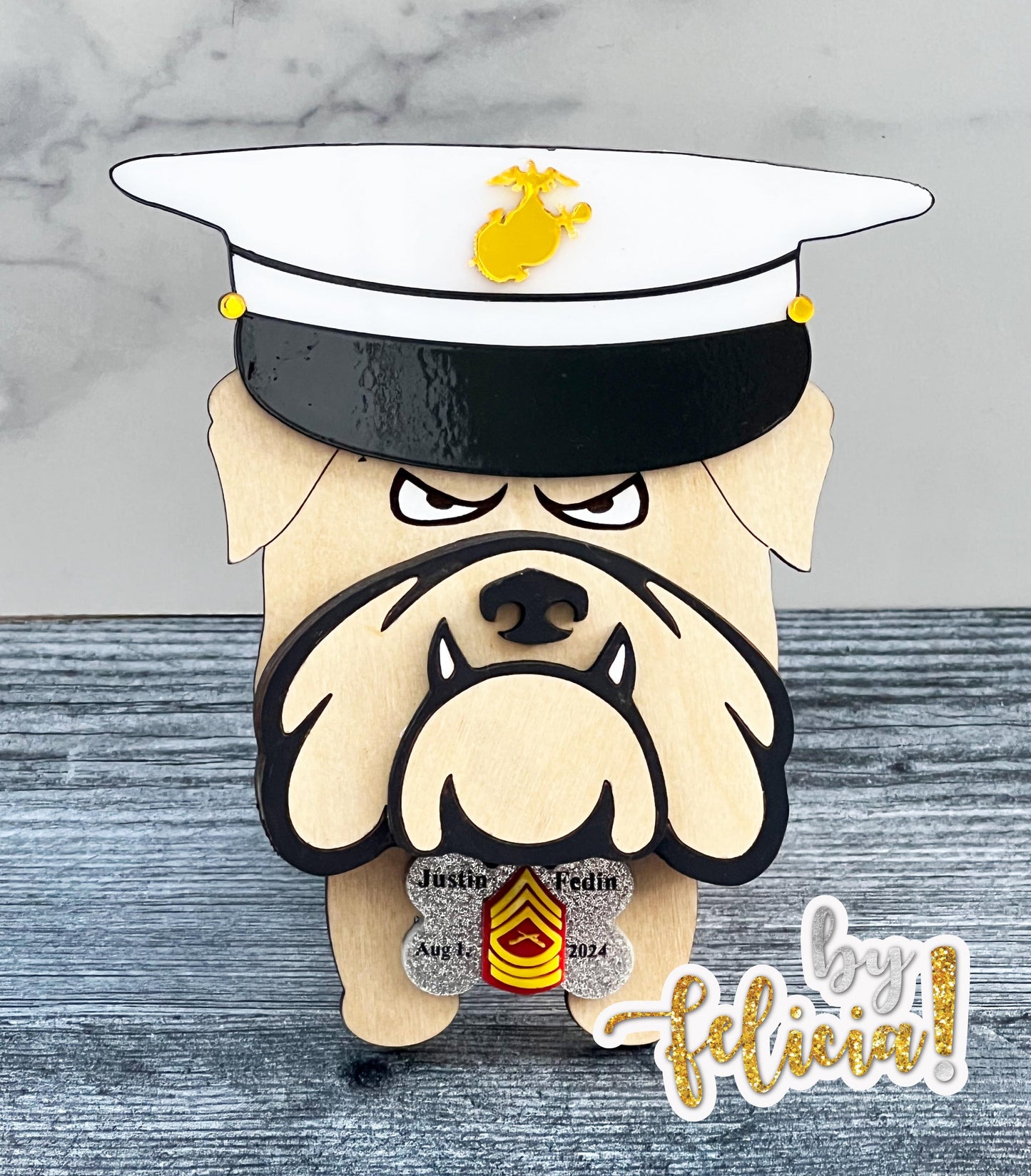 Marine Retirement Gift, Marine Corps gifts, USMC gifts, UsMc retirement gift, USMC retirement party, Marine Corps, USMC License #286-23