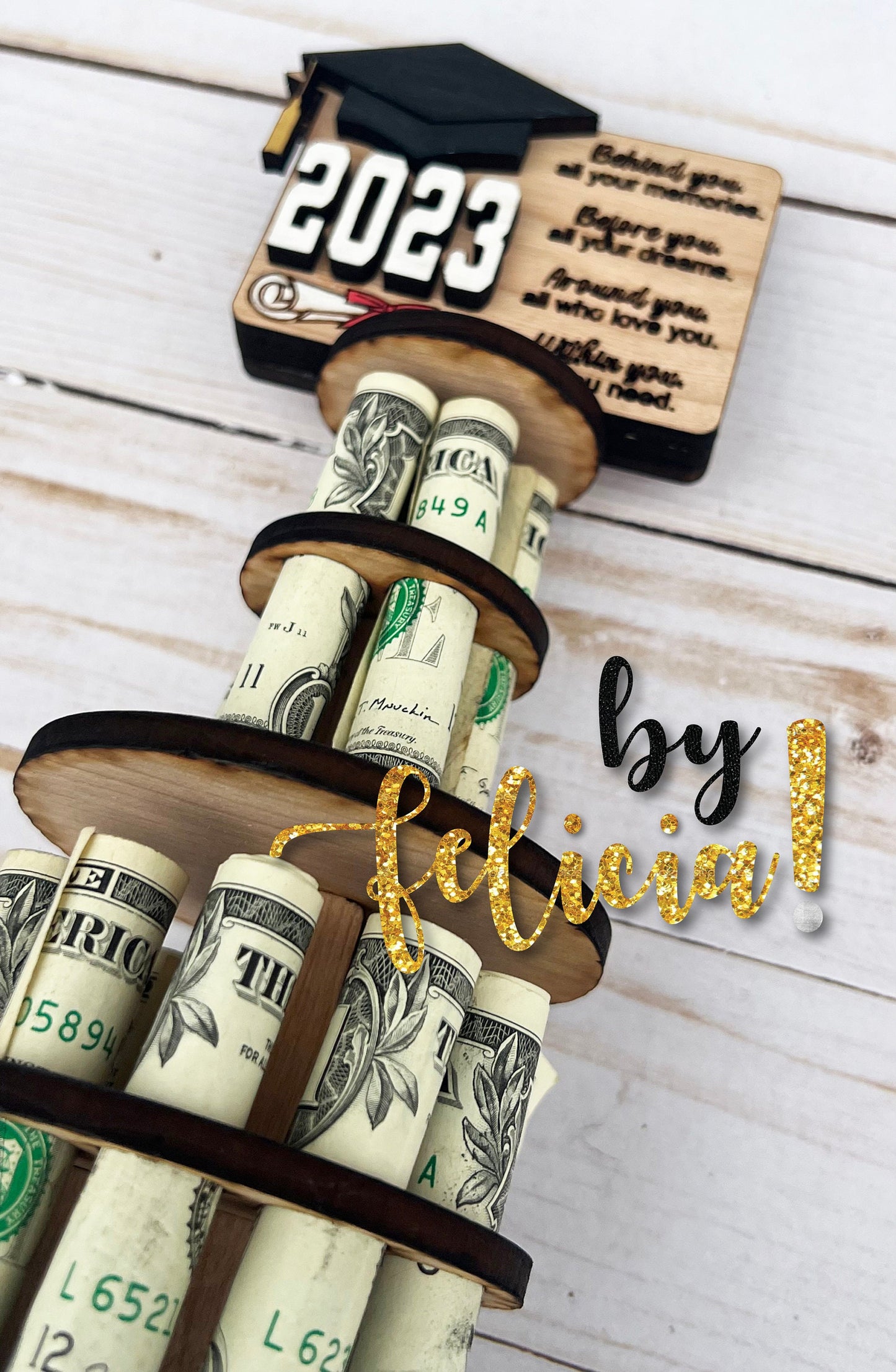 Graduation Money Cake: Customizable Class of 2025 Gift