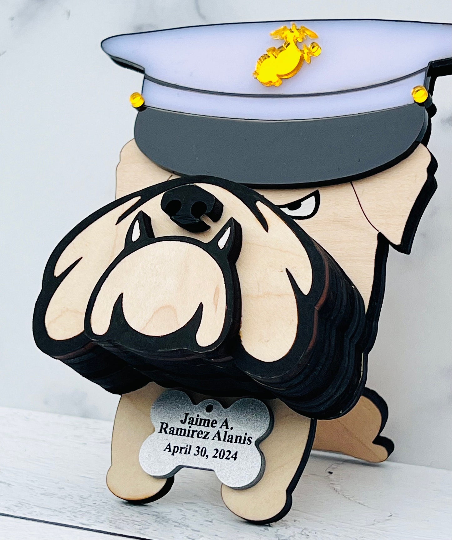 Marine Retirement Gift, Marine Corps gifts, USMC gifts, UsMc retirement gift, USMC retirement party, Marine Corps, USMC License #286-23