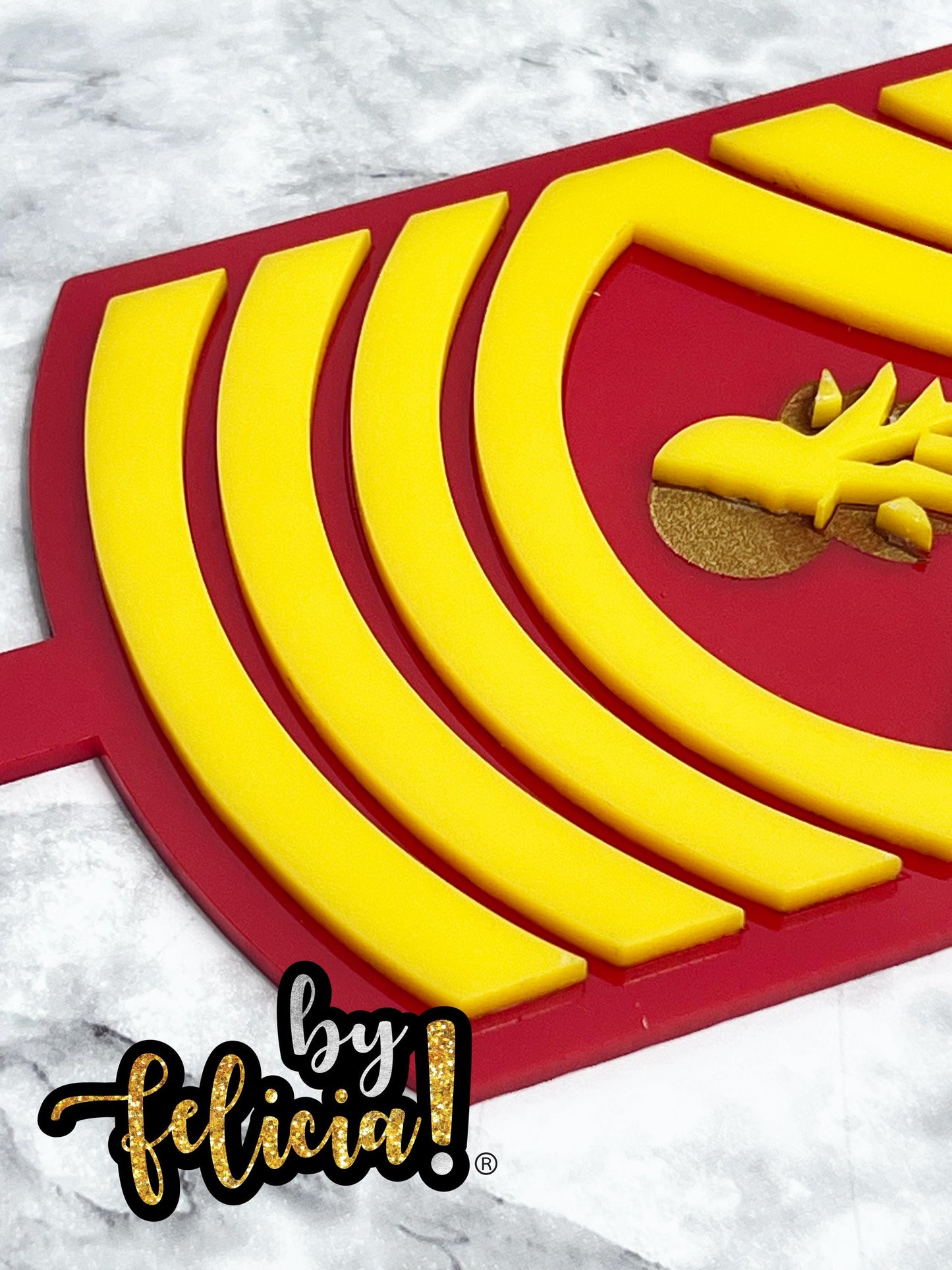 Marine Corps rank Cake Topper | USMC Cake Topper | Marine Corps Birthday | Marines Party Supplies | Marine Corps Ball | USMC License #286-23