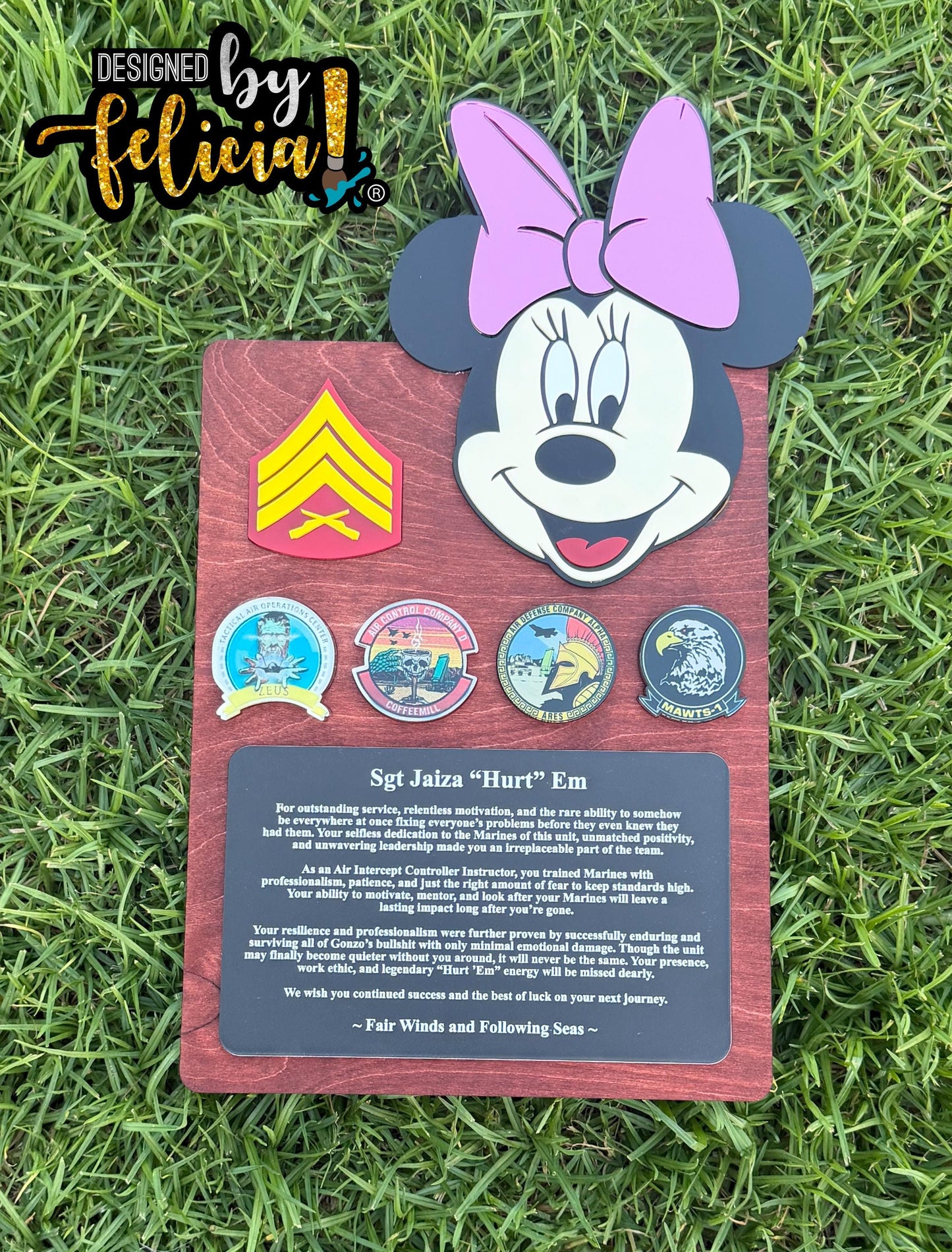 Marine corps plaques, Marine Corps retirement gift,  marine corps gift, USMC plaque, Marine retirement, Marine retired, USMC License #286-23