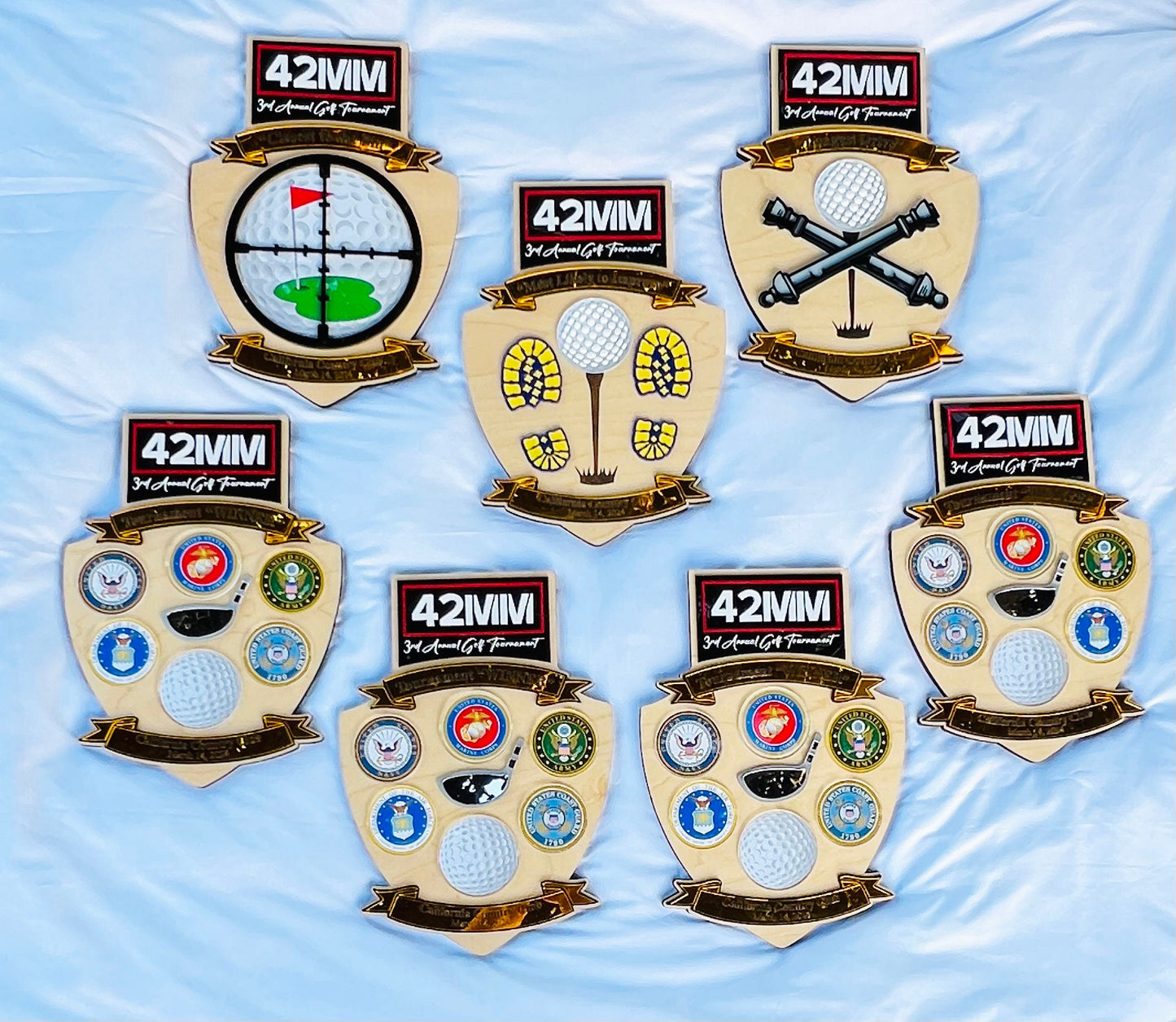 Golf tournament plaques, Golf tournament gift,  Golf Awards, Golf trophy, Winner trophy, Winner plaque, Golf sign
