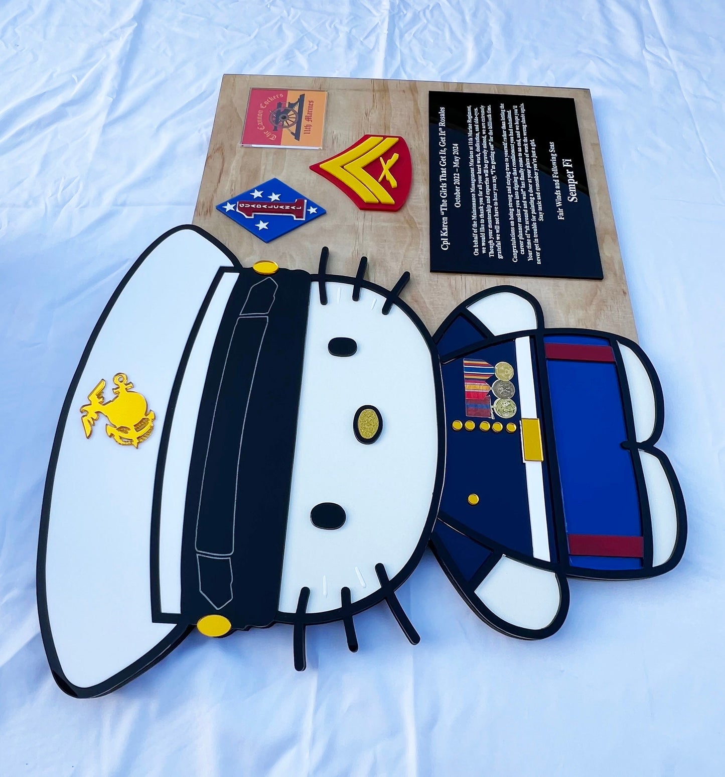 CUSTOM plaque, Rush Charge