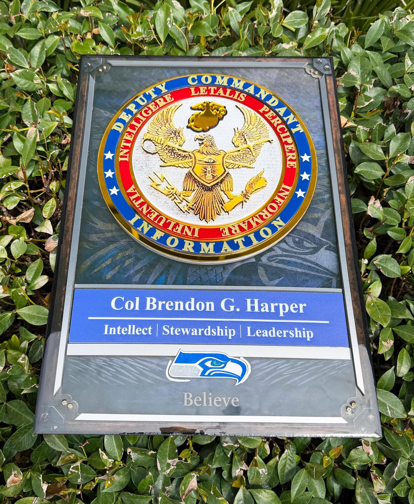 Marine corps plaques, Marine Corps retirement gift,  marine corps gift, USMC plaque, Marine retirement, Marine retired, USMC License #286-23