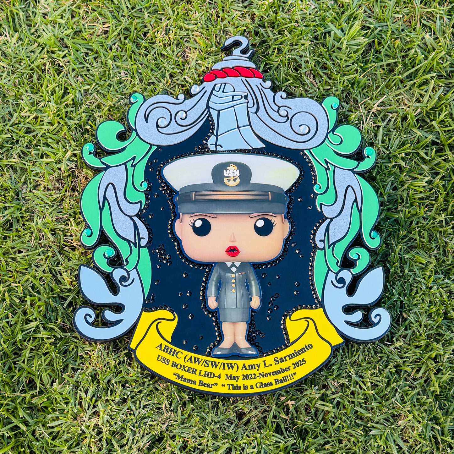 Navy plaques, Navy retirement gift, USN retirement gift, USN retired, Navy chief, Military plaques for retirement, Military plaque award
