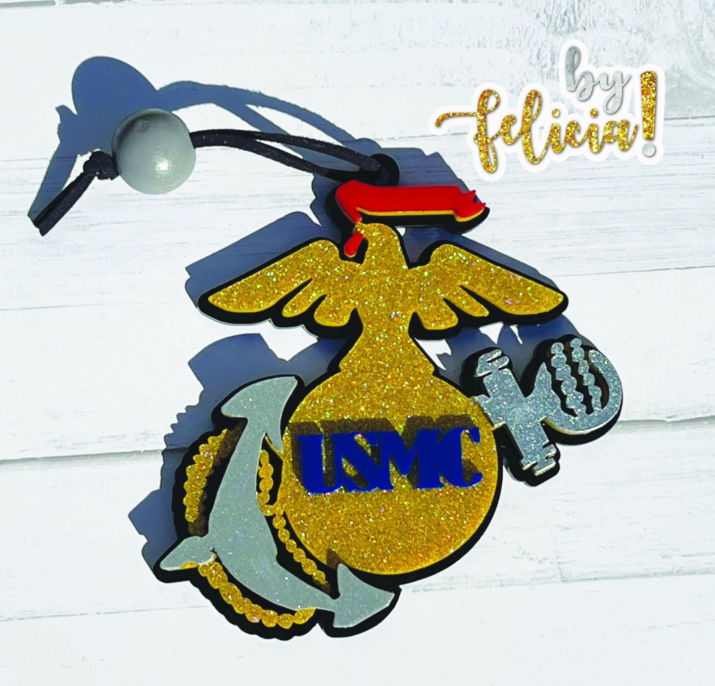 Marine Corps Ornament | EgA | USMC Ornament | Marine Corps Gifts | USMC Gifts | Military Ornament | USMC License #286-23