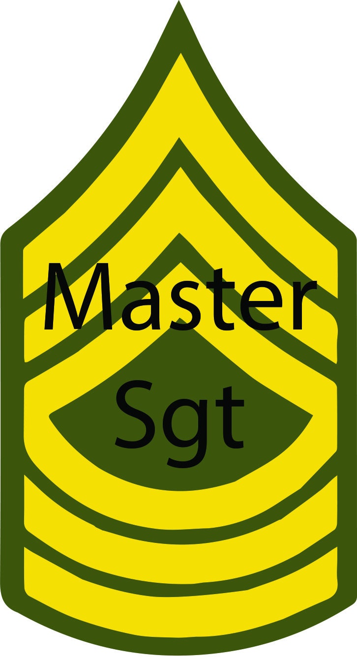 Army Enlisted Rank Insignia SVG Bundle (Instant Download)