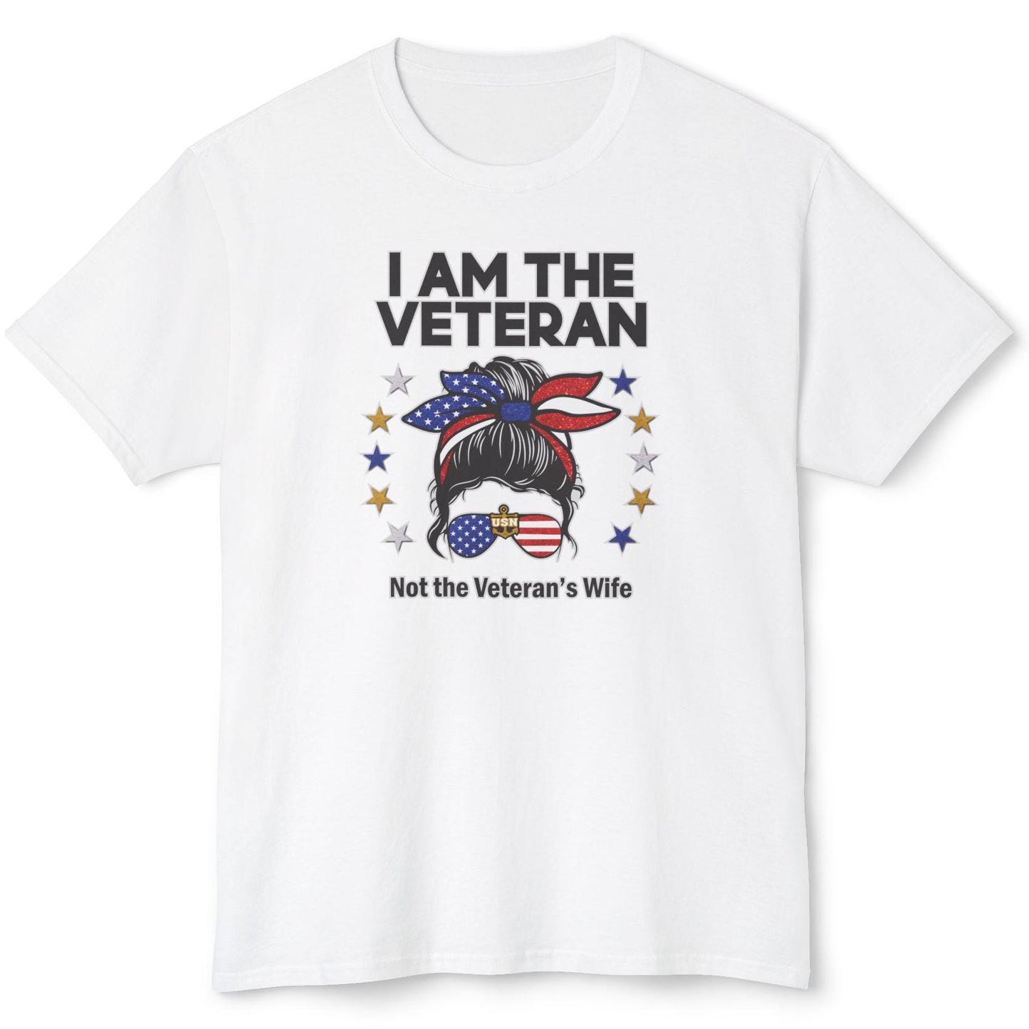 Navy Proud Female Veteran shirt, Female Veteran shirt, Navy Veteran shirt, Retired Navy shirts for women, Unisex HD Cotton T-shirt