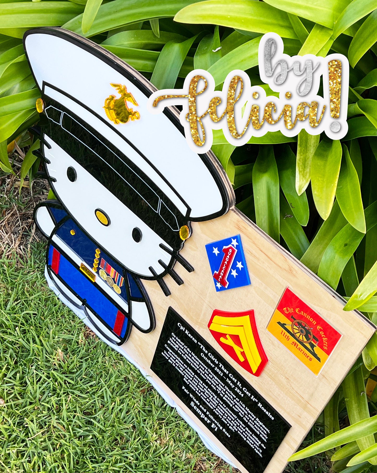 CUSTOM plaque, Rush Charge