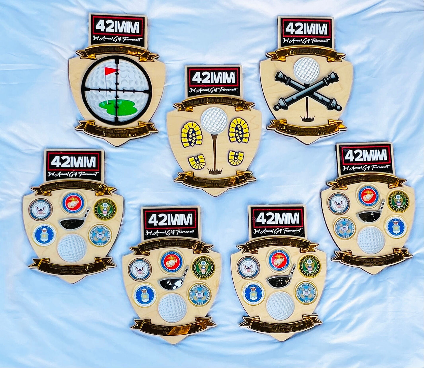 Golf tournament plaques, Golf tournament gift,  Golf Awards, Golf trophy, Winner trophy, Winner plaque, Golf sign