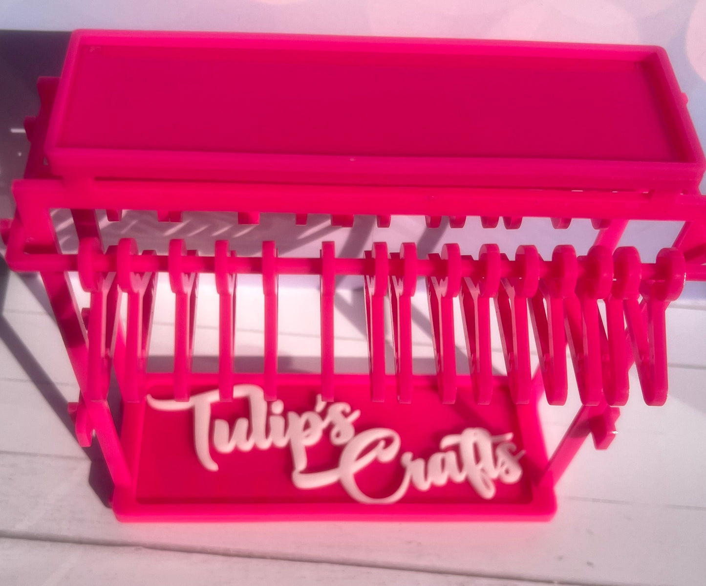Personalized Earring Coat Hanger Rack: Jewelry Display with 30 Hangers
