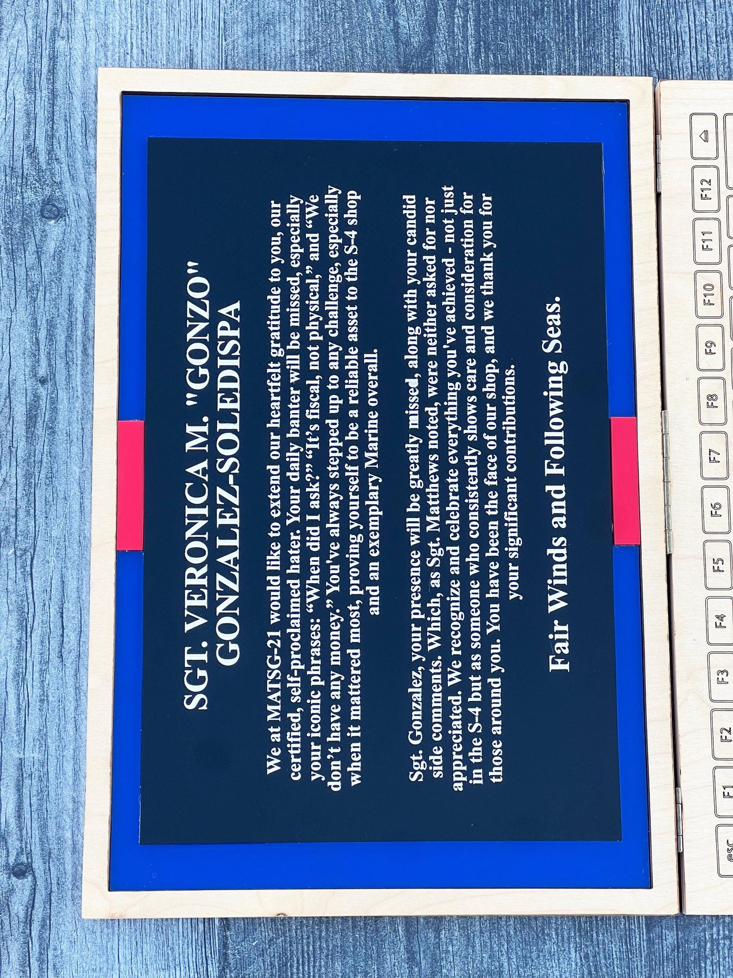 Marine corps plaques, Marine Corps retirement gift,  marine corps gift, USMC plaque, Marine retirement, Marine retired, USMC License #286-23