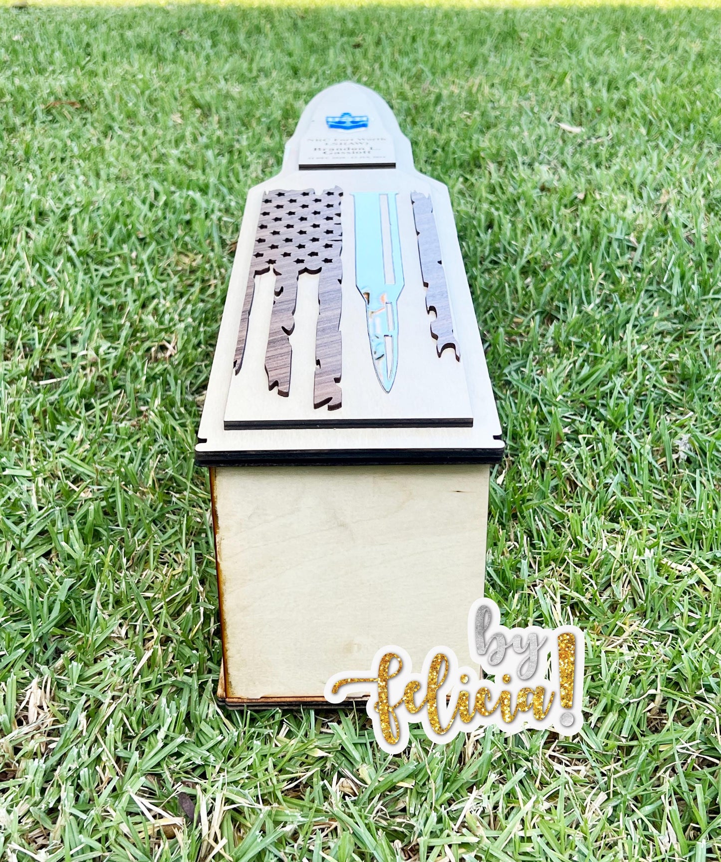 Bullet Liquor Box | Marine Corps Gifts | Navy Gifts | Army Gifts | Air Force Gifts | Coast Guard Gift | Military Gifts