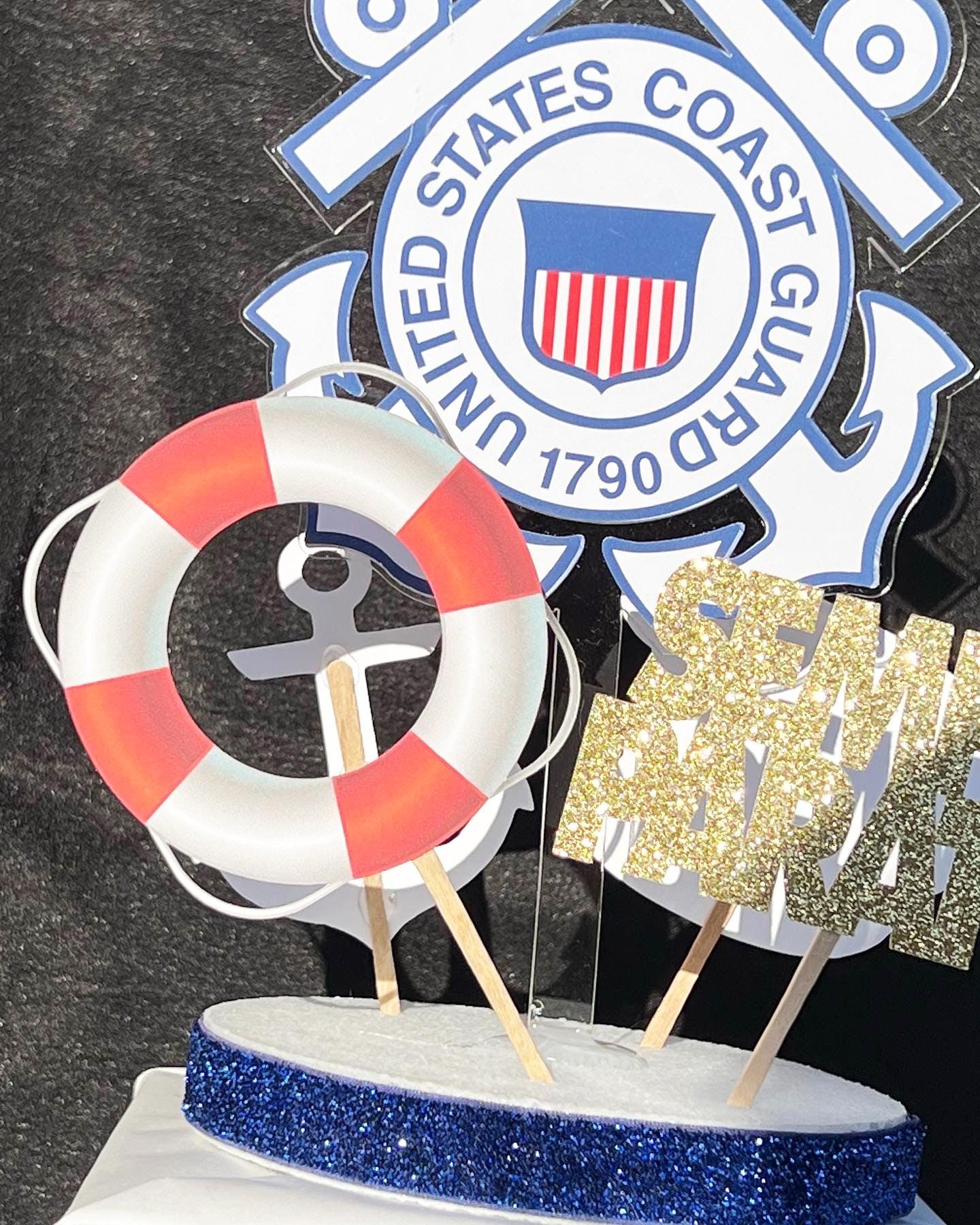 Coast Guard party decorations, Coast guard party ideas, Coast guard retirement party, Coast Guard party supplies, Coast guard party favors