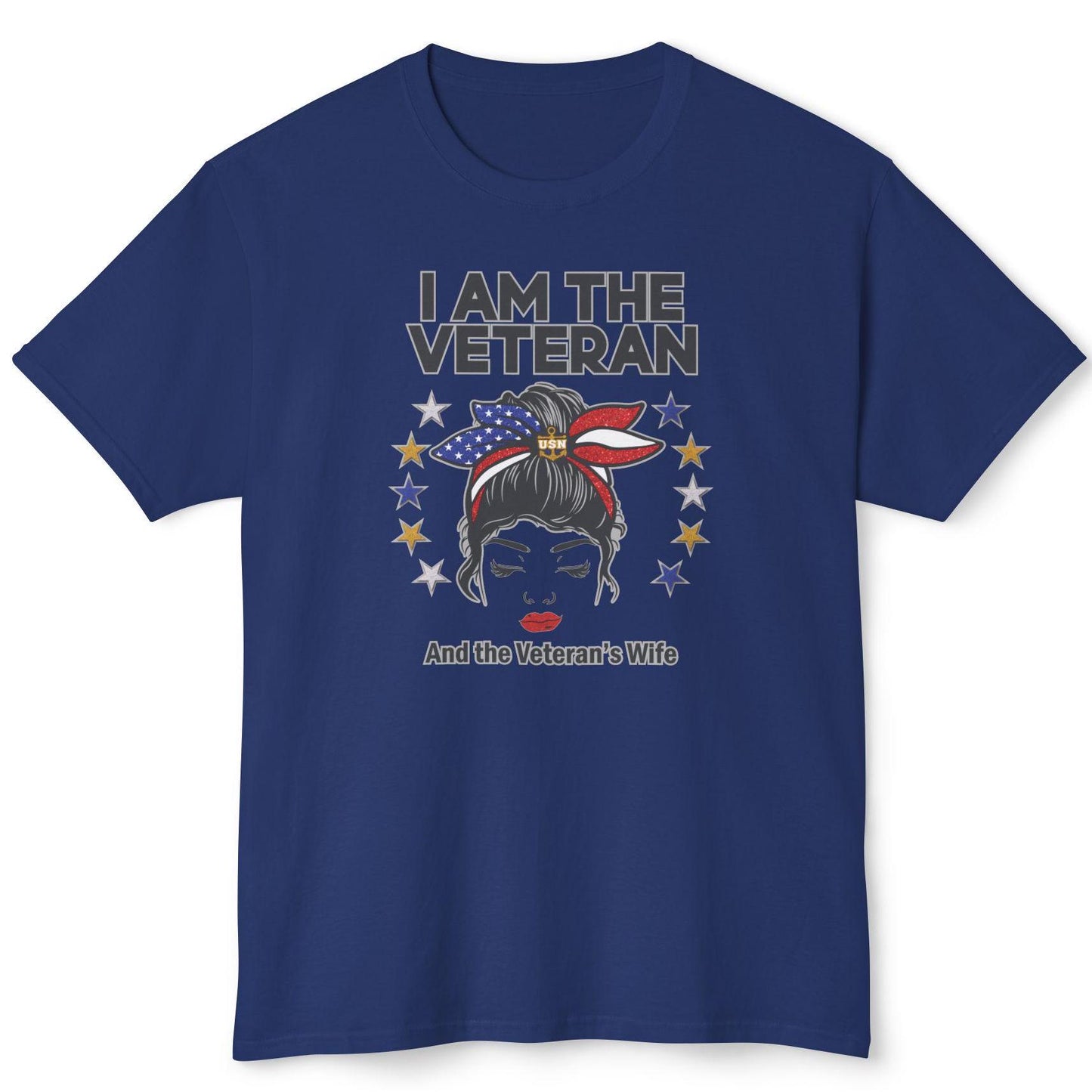 Navy Proud Female Veteran shirt, Female Veteran shirt, Navy Veteran shirt, Retired Navy shirts for women, Unisex HD Cotton T-shirt