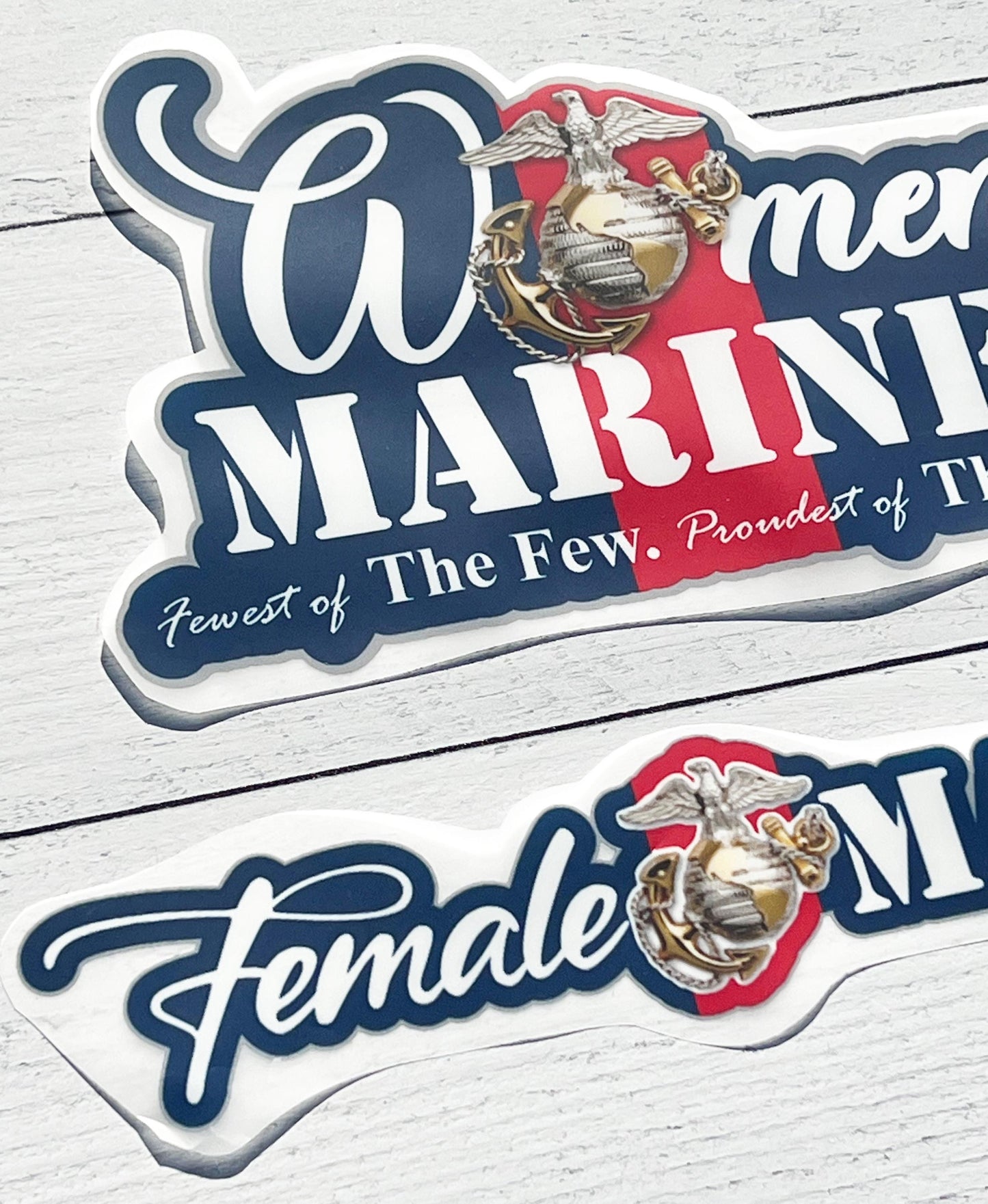 Woman Marine Iron-on, Woman Veteran, Female Marine Veteran Iron-on, USMC Lady Sticker, Marine Corps lady sticker, USMC Hobbyist Lic #286-23