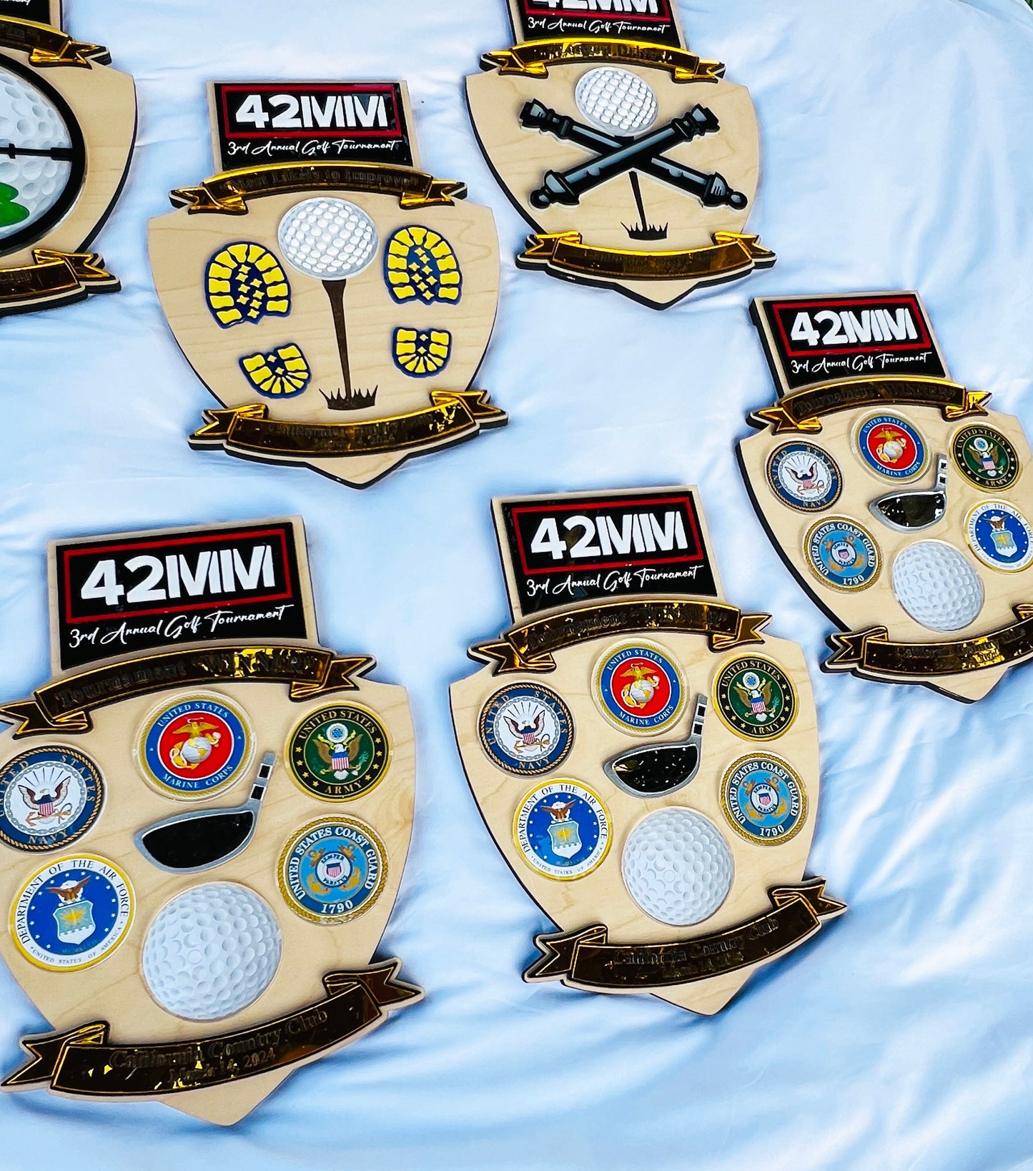 Golf tournament plaques, Golf tournament gift,  Golf Awards, Golf trophy, Winner trophy, Winner plaque, Golf sign