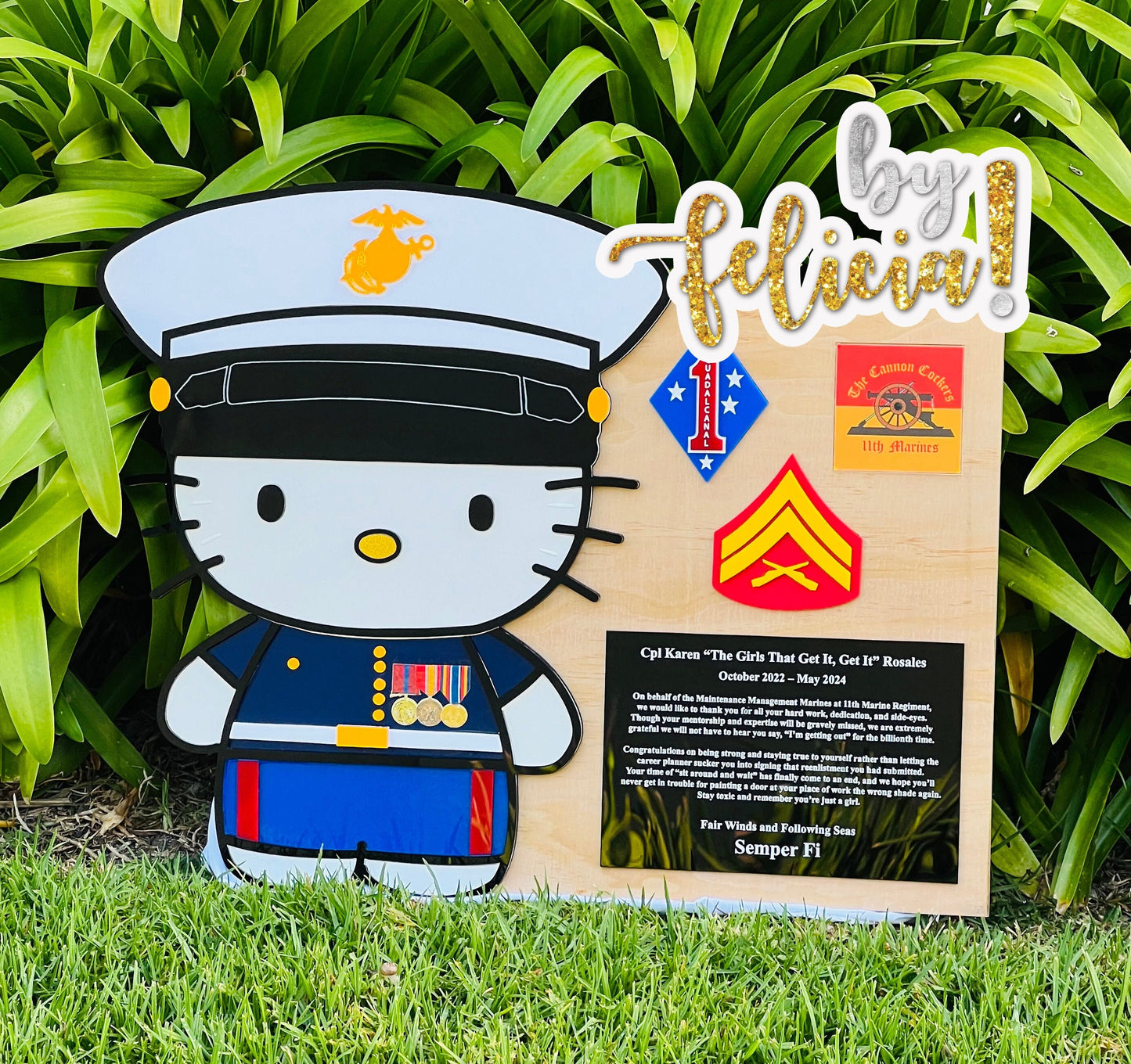 CUSTOM plaque, Rush Charge