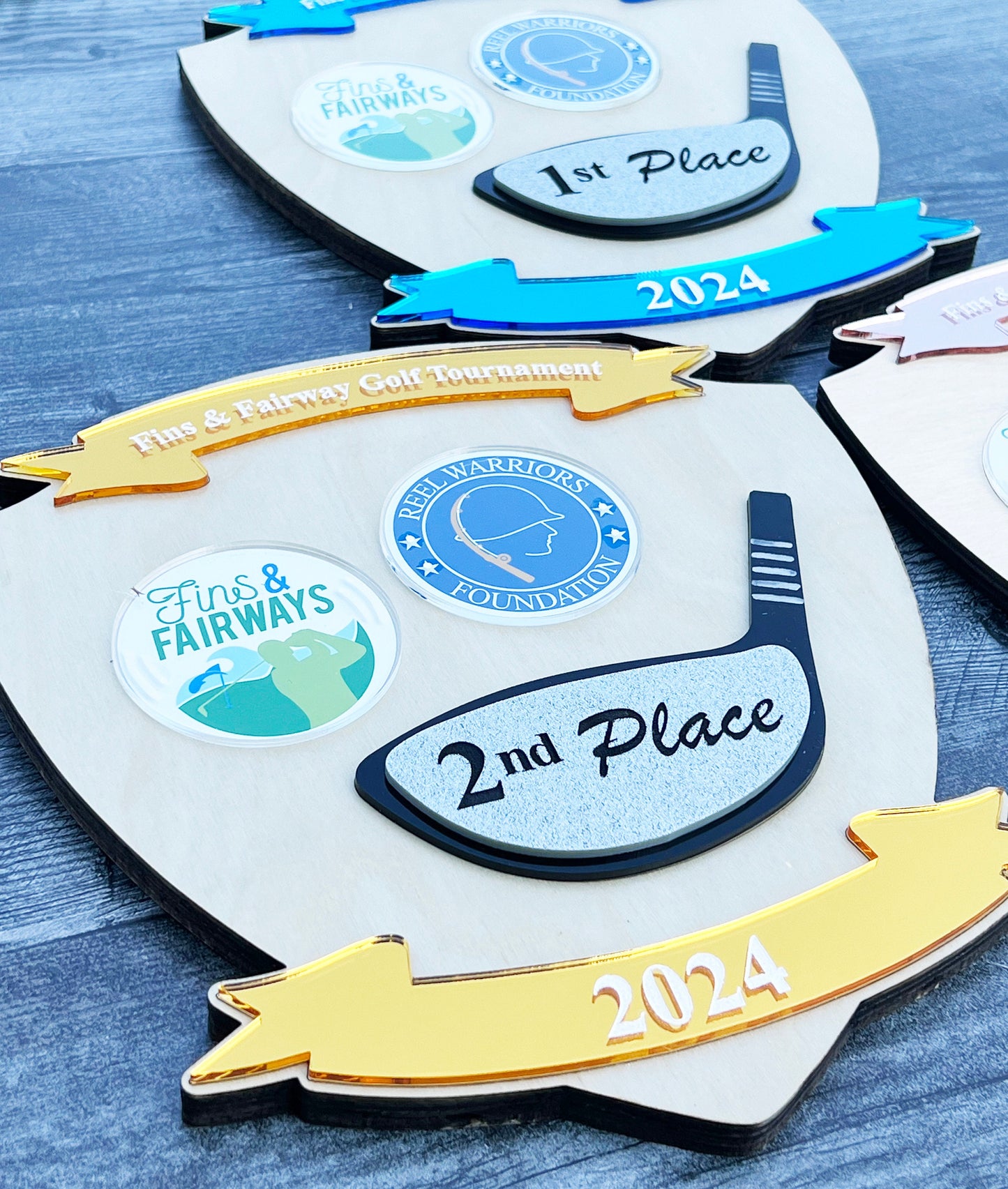 Golf tournament plaques, Golf tournament gift,  Golf Awards, Golf trophy, Winner trophy, Winner plaque, Golf sign, Military Plaques