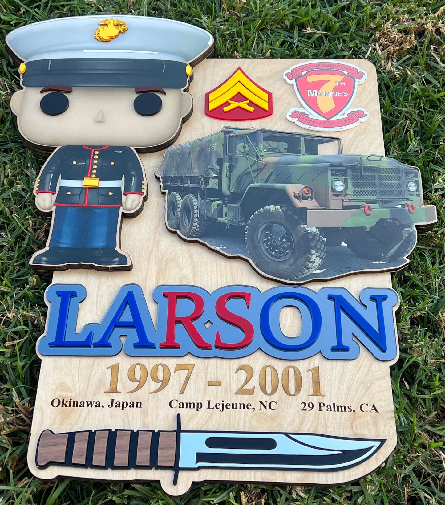 Marine corps plaques, Marine Corps retirement gift,  marine corps gift, USMC plaque, Marine retirement, Marine retired, USMC License #286-23