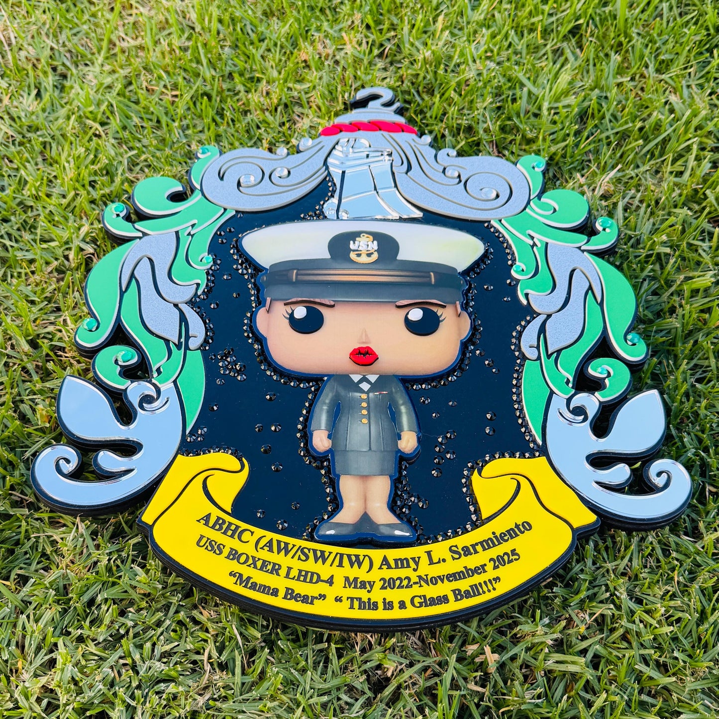 Navy plaques, Navy retirement gift, USN retirement gift, USN retired, Navy chief, Military plaques for retirement, Military plaque award