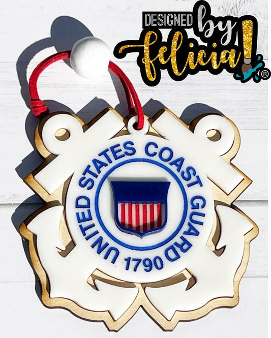 Coast Guard ornament, Coast Guard Gifts, Coast Guard Sign, Coast Guard Retirement Gifts, Coast Guard veteran, Coast Guard Going Away