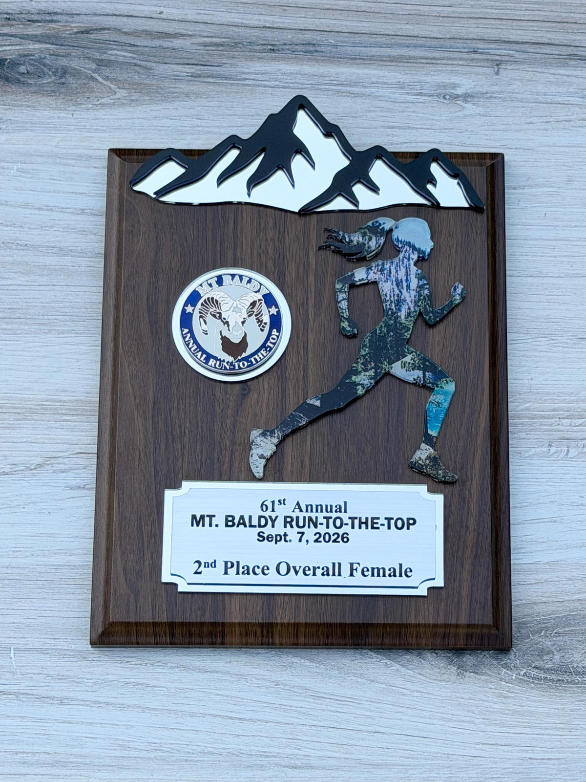 Runner Trophy, Runner award custom , Custum award trophy, Race award plaque, Award plaque custom, Awards and trophies, 1st place award